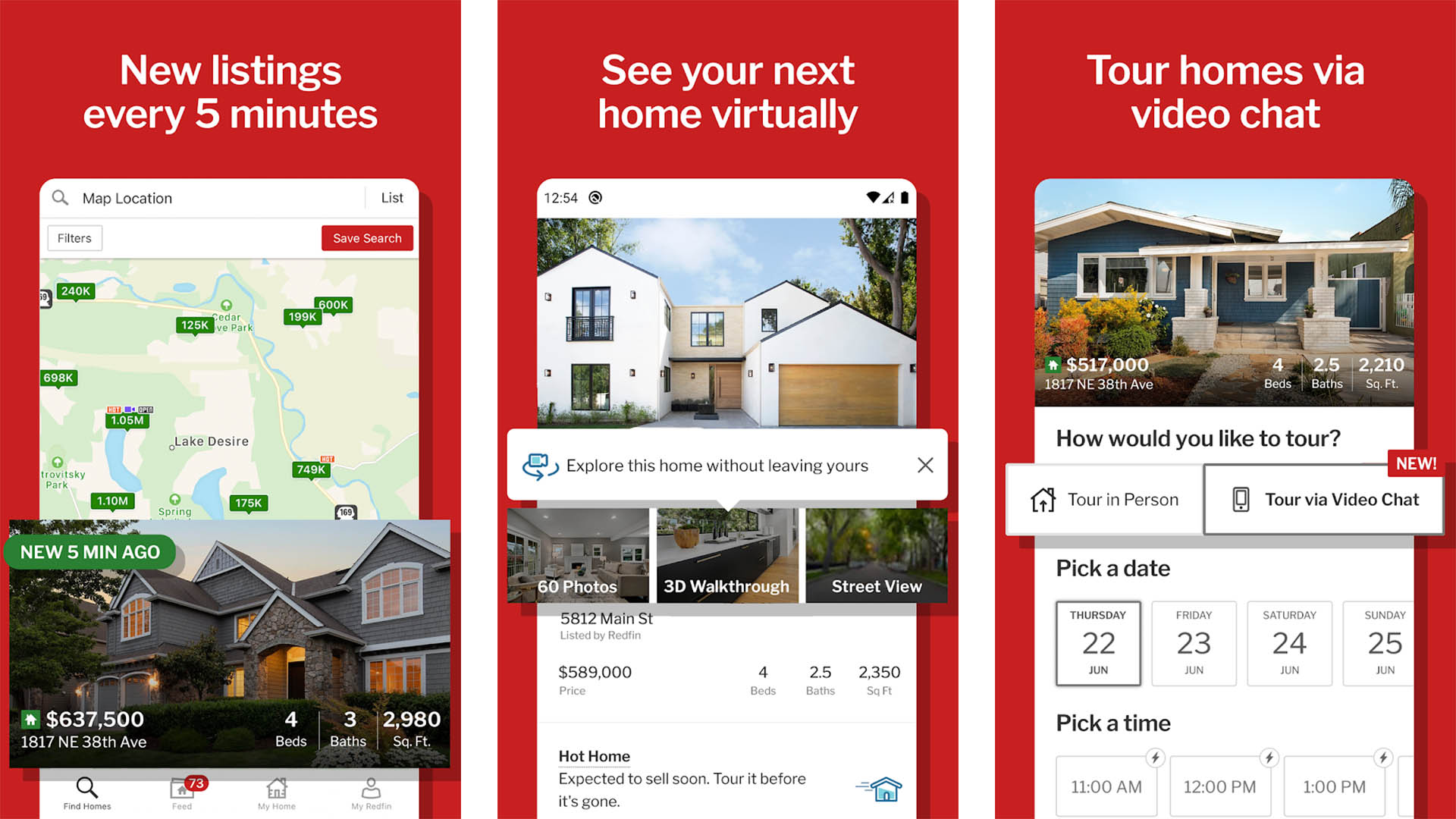 Redfin Real Estate screenshot 2021