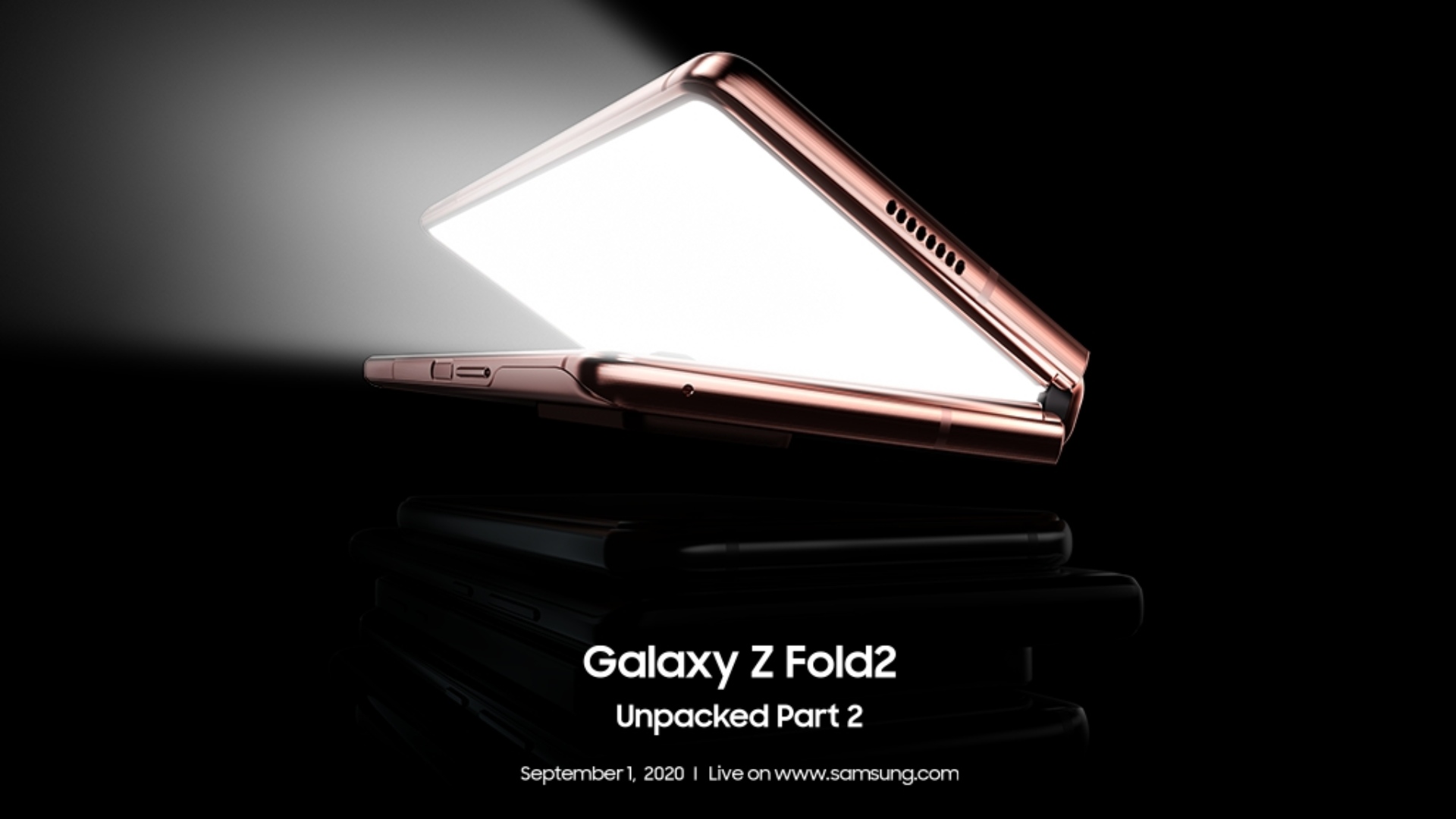 Samsung Galaxy Z Fold2 Unpacked Part 2 invite