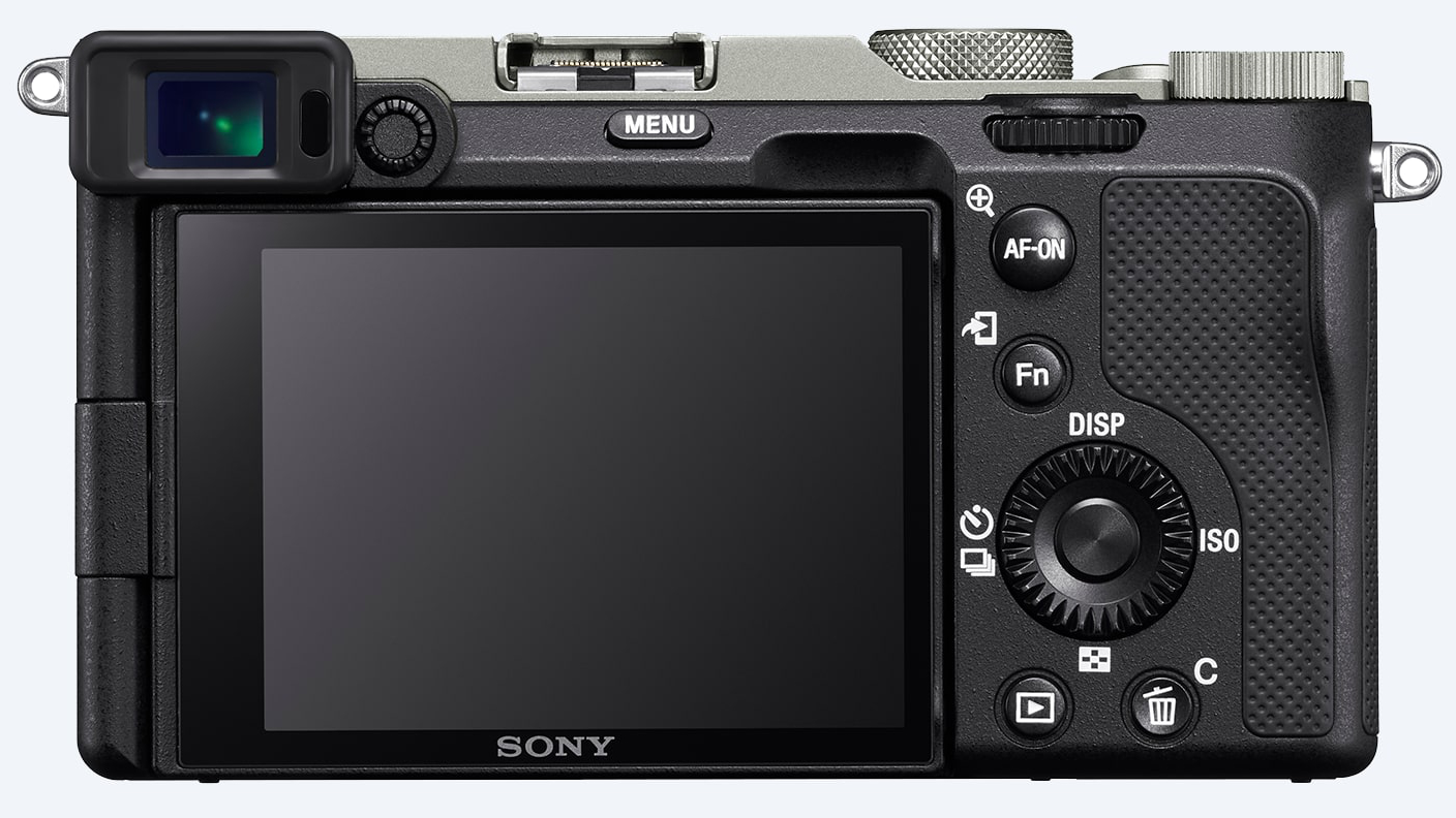 Sony A7C back