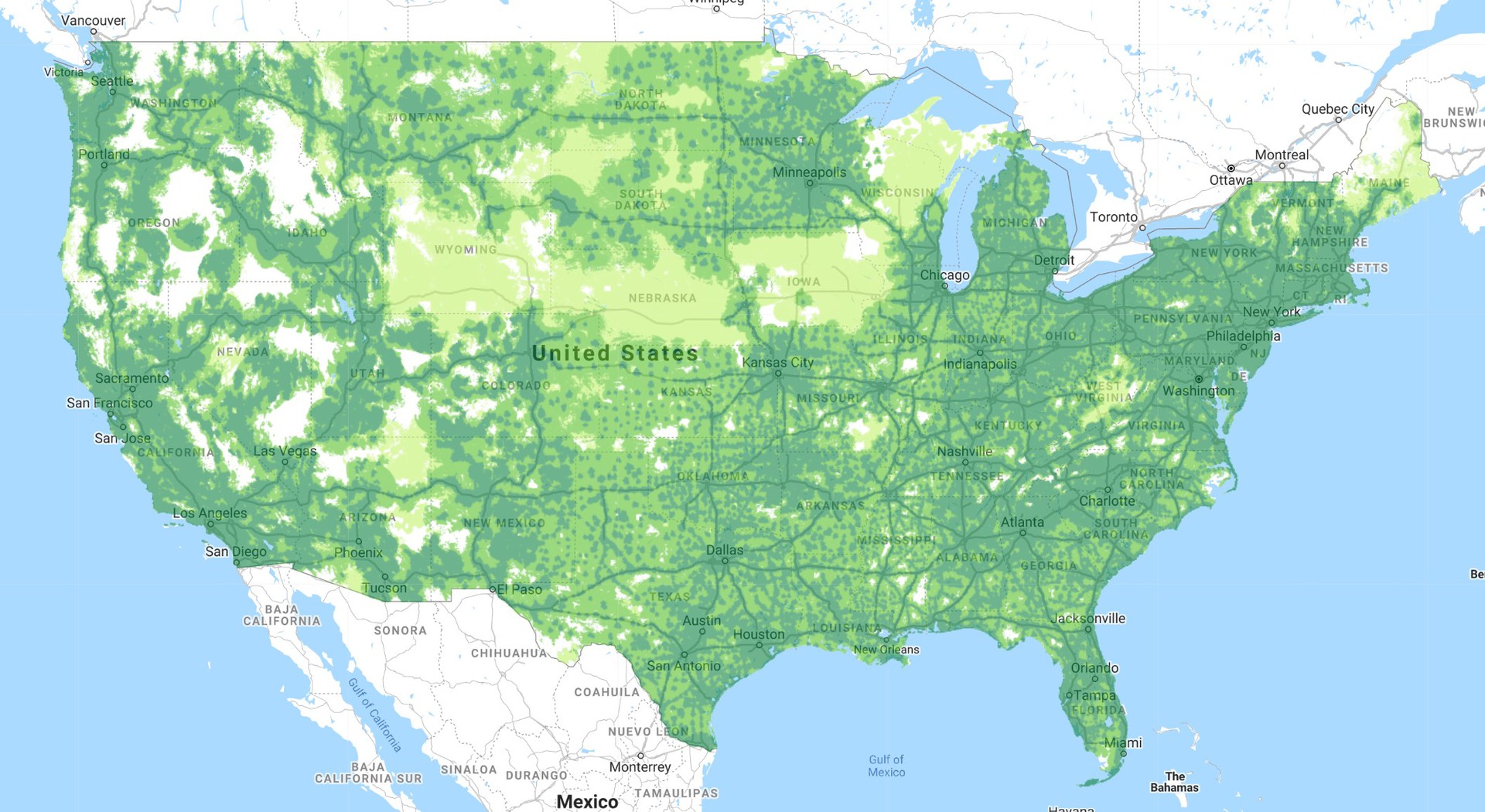 google fi coverage map