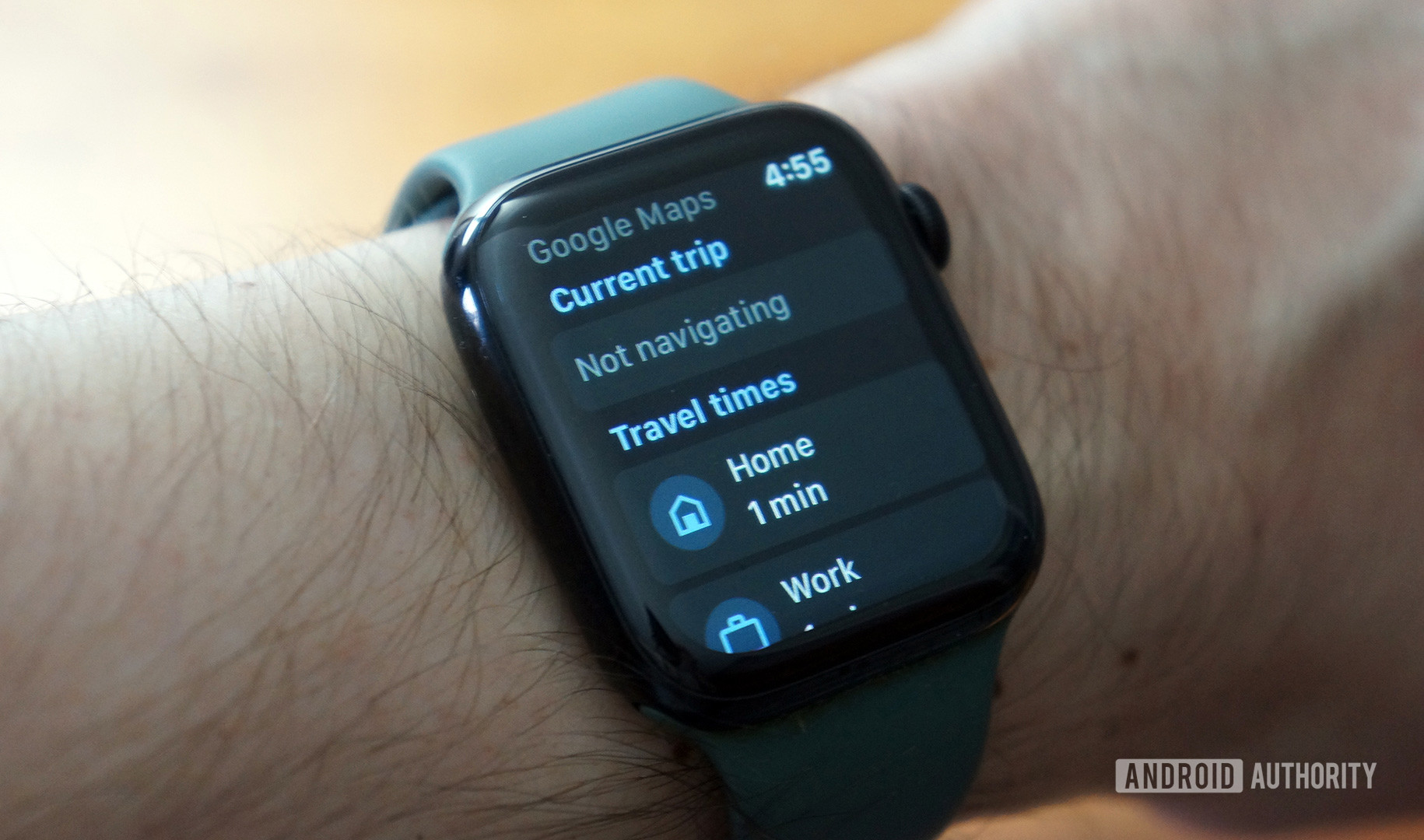 google maps apple watch app