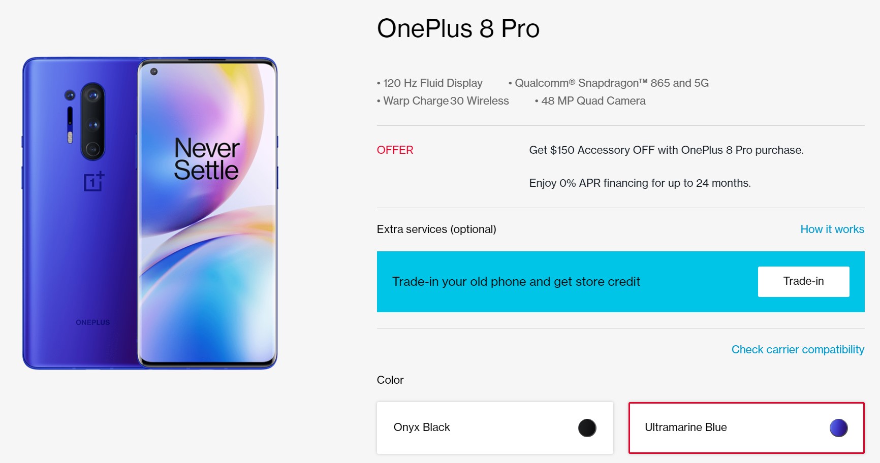 oneplus 8 pro deal