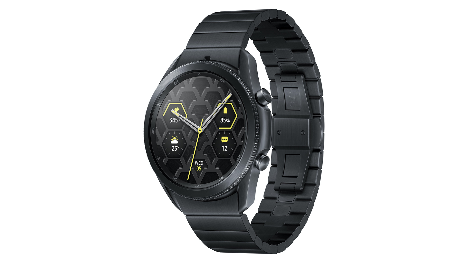 samsung galaxy watch 3 titanium black