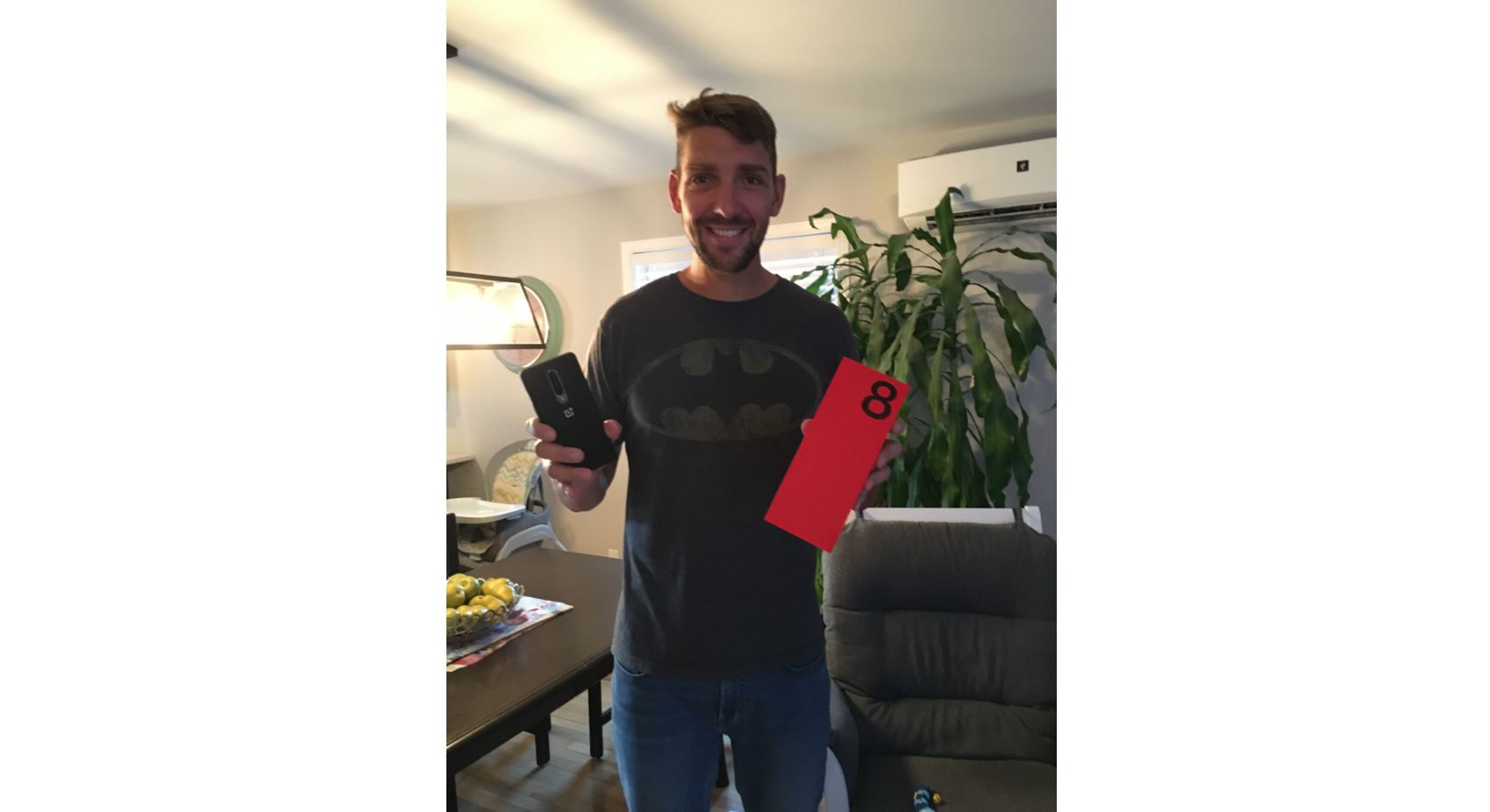 Alex W Canada OnePlus 8 Giveaway Winner