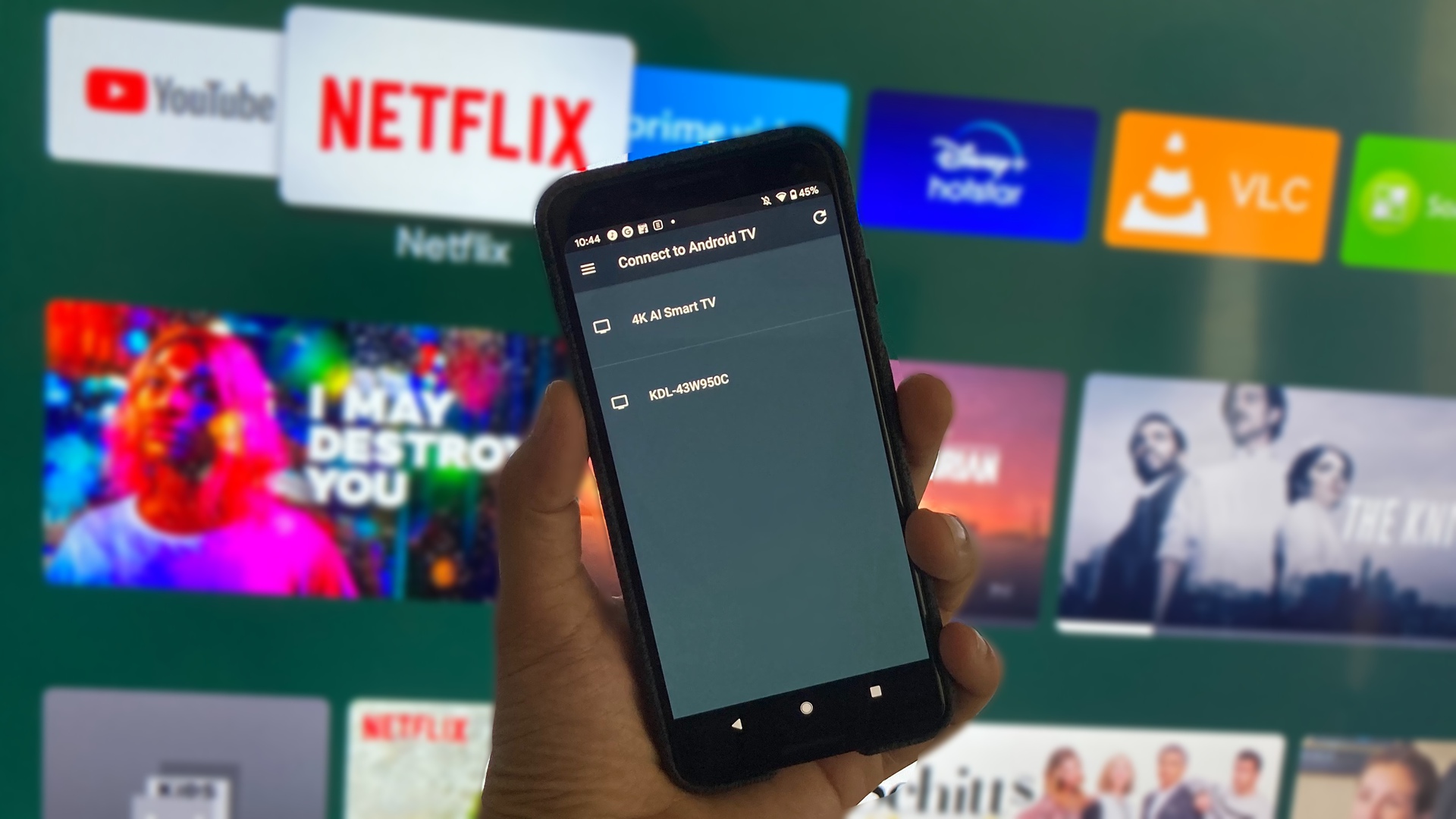 peligroso interrumpir Felicidades How to use your phone to control your Android TV wirelessly