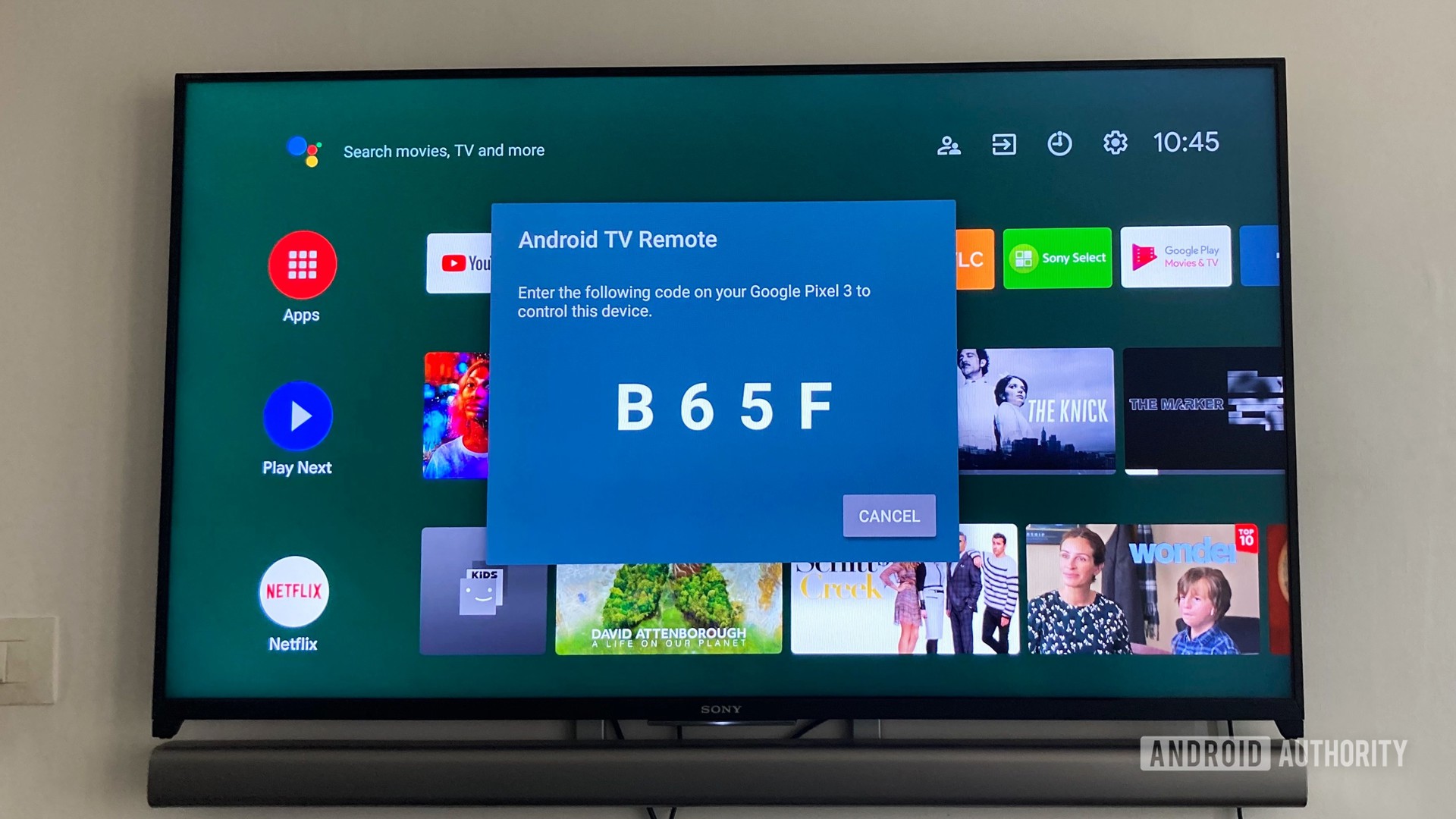 Android TV Remote Control app connection with Android TV