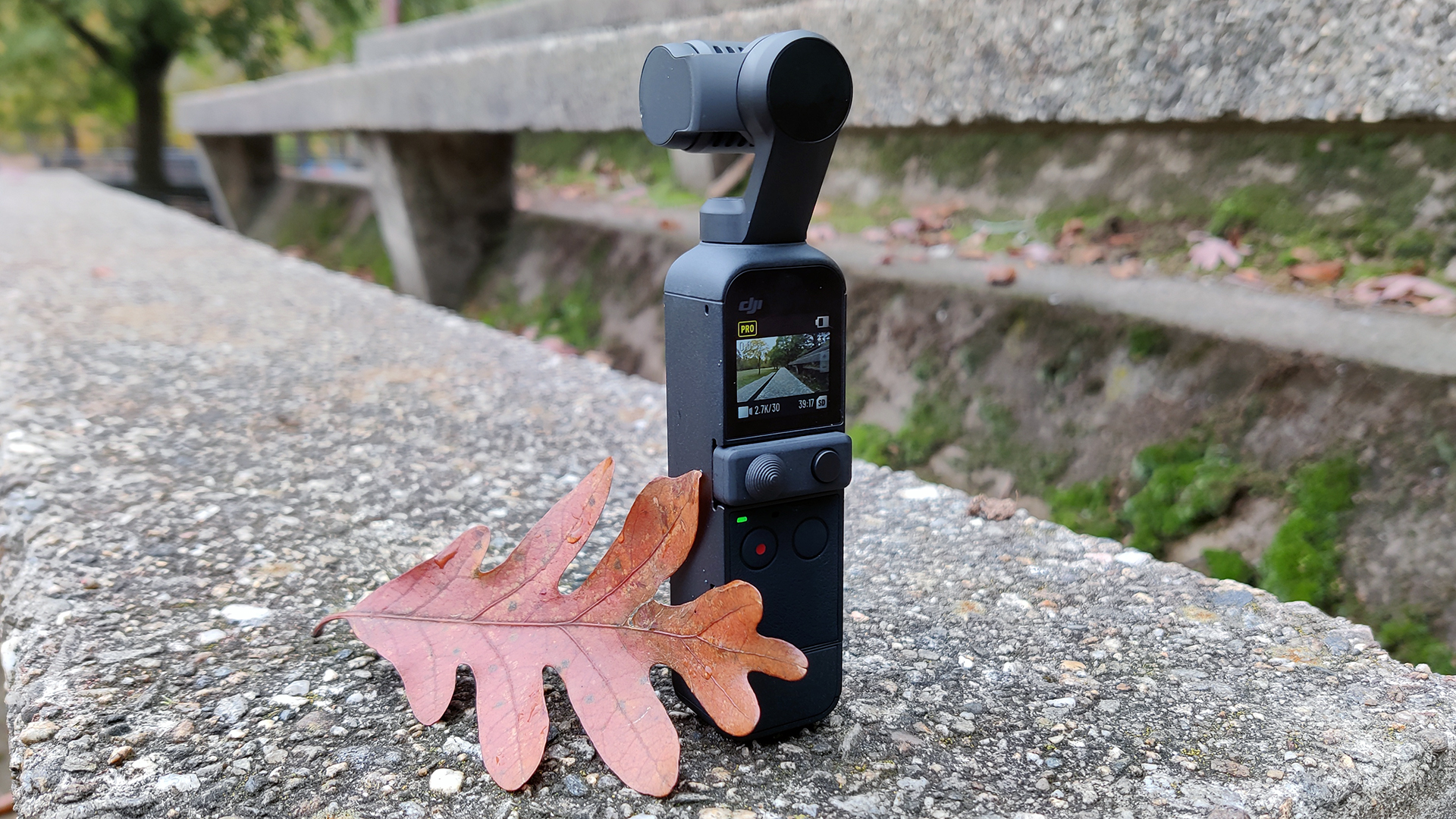 DJI Pocket 2 Review Standing alone front