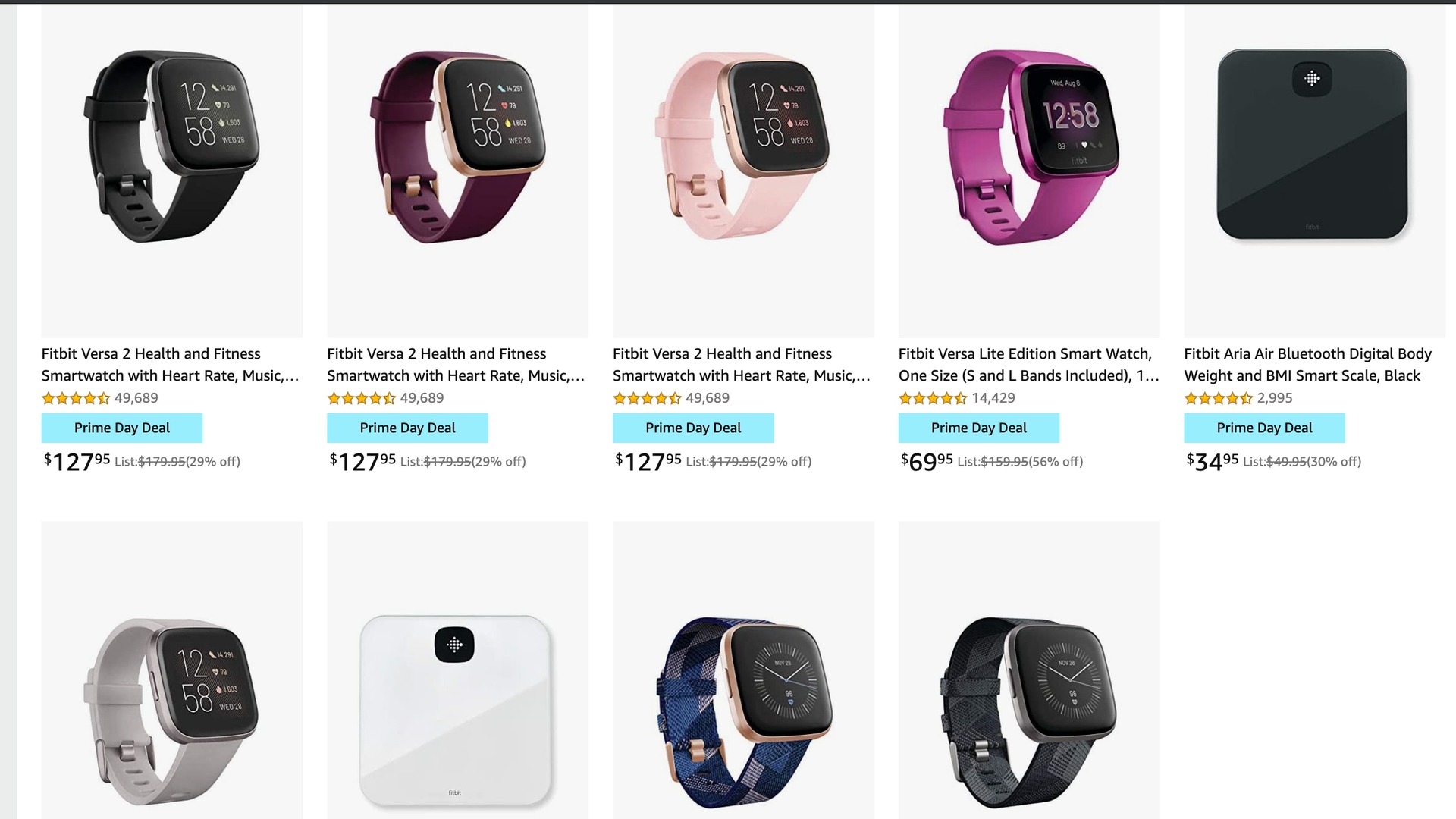 Fitbit Amazon Prime Day Deals