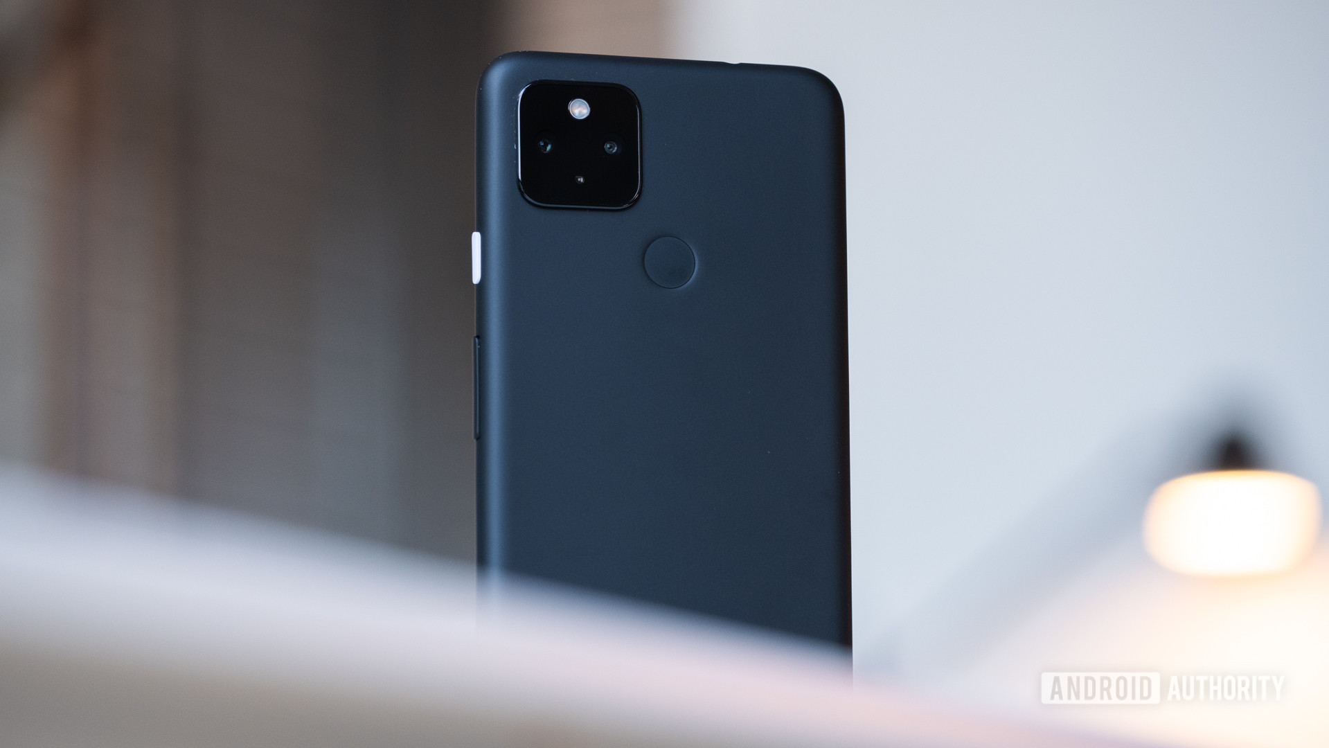 Google Pixel 4a 5G back angled shot