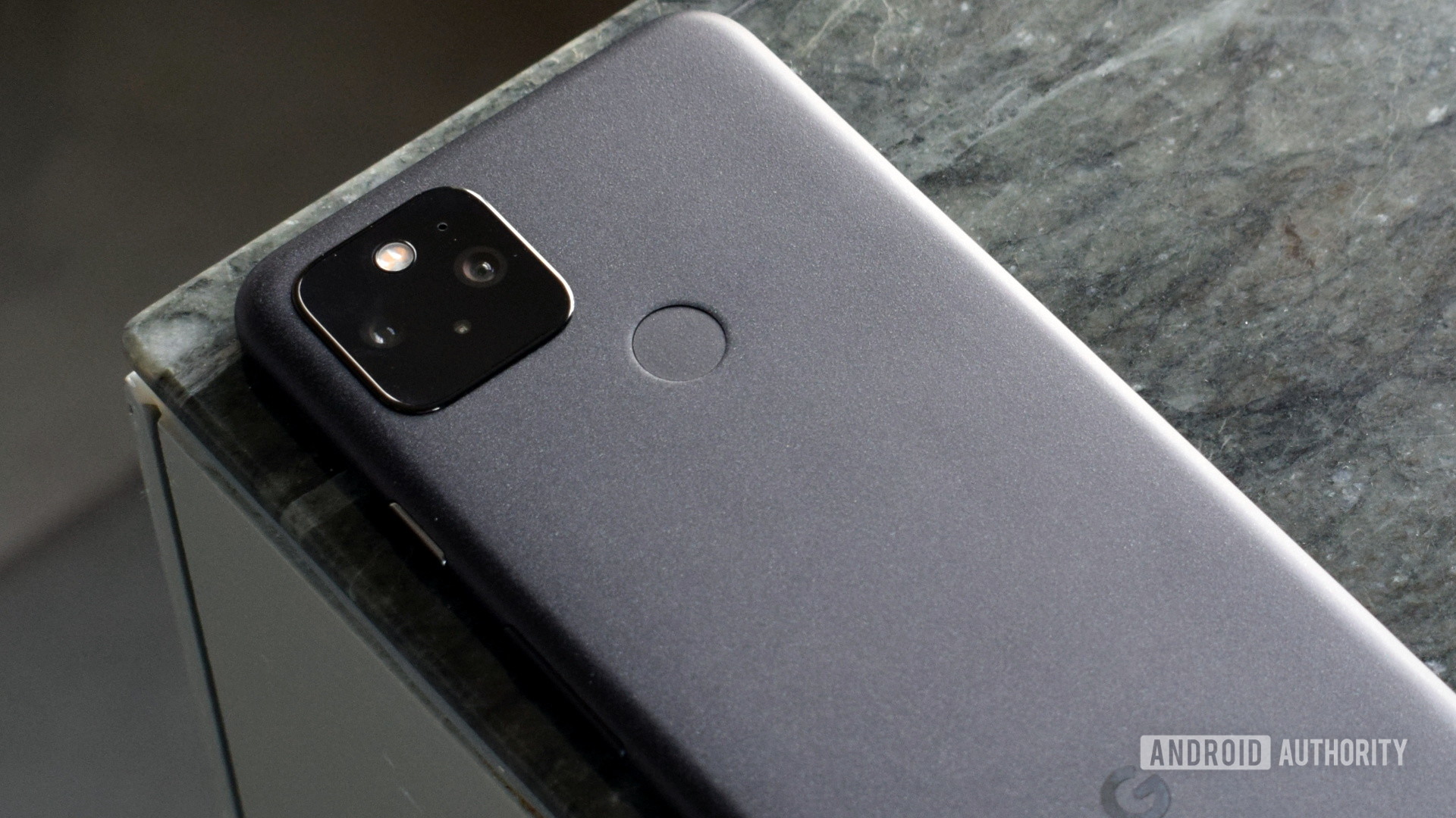 Google Pixel 5 grey back