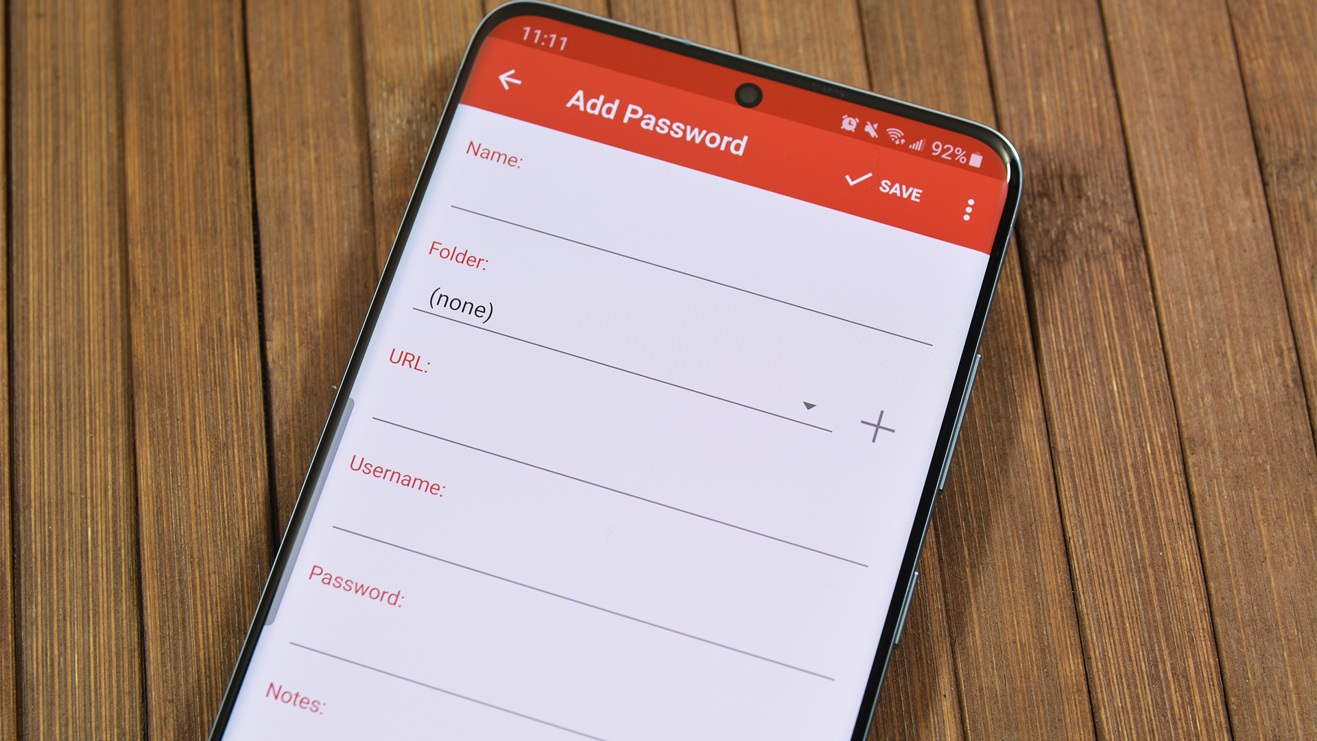 LastPass Add Password