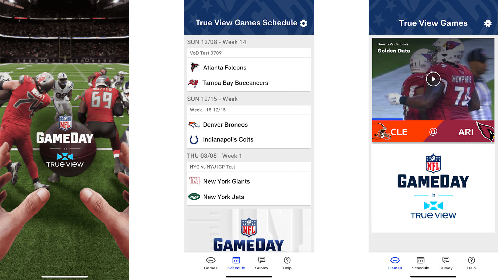 NFL Game Day in True View screenshot