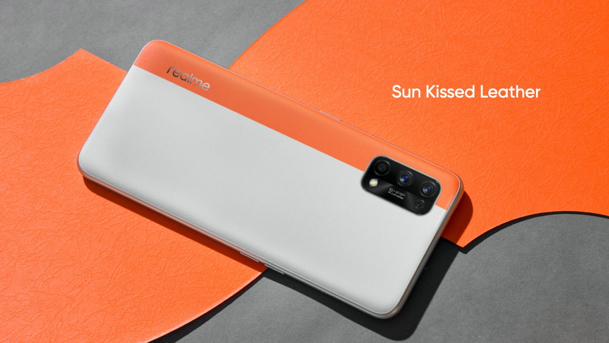 realme 7 Pro Sun Kissed Leather Edition