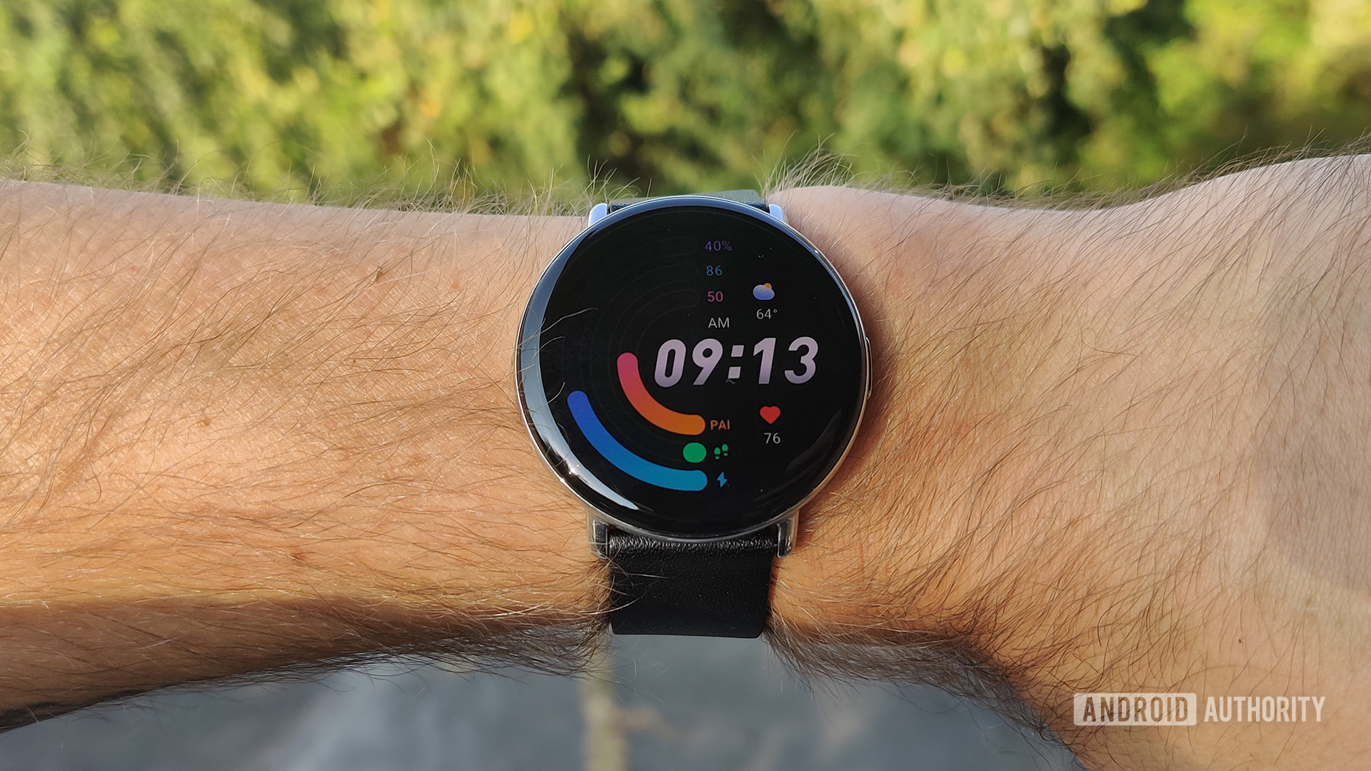 Zepp E Circle Review on Wrist Watch Face