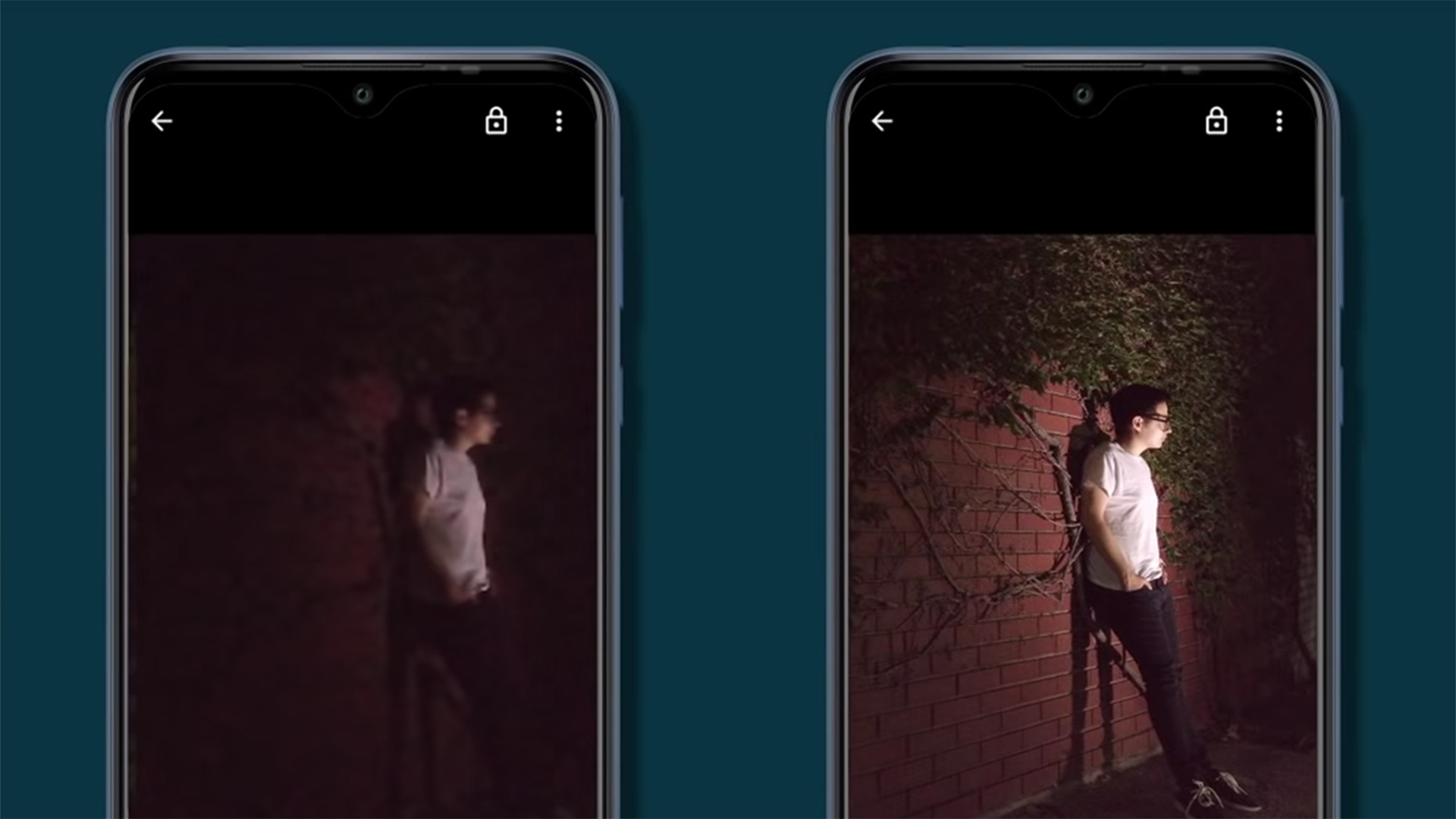 android go night mode camera app