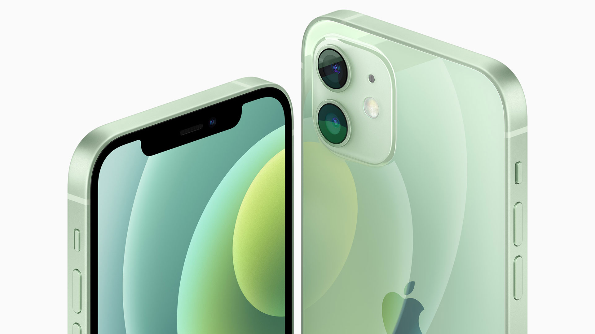 apple iphone 12 vs android green