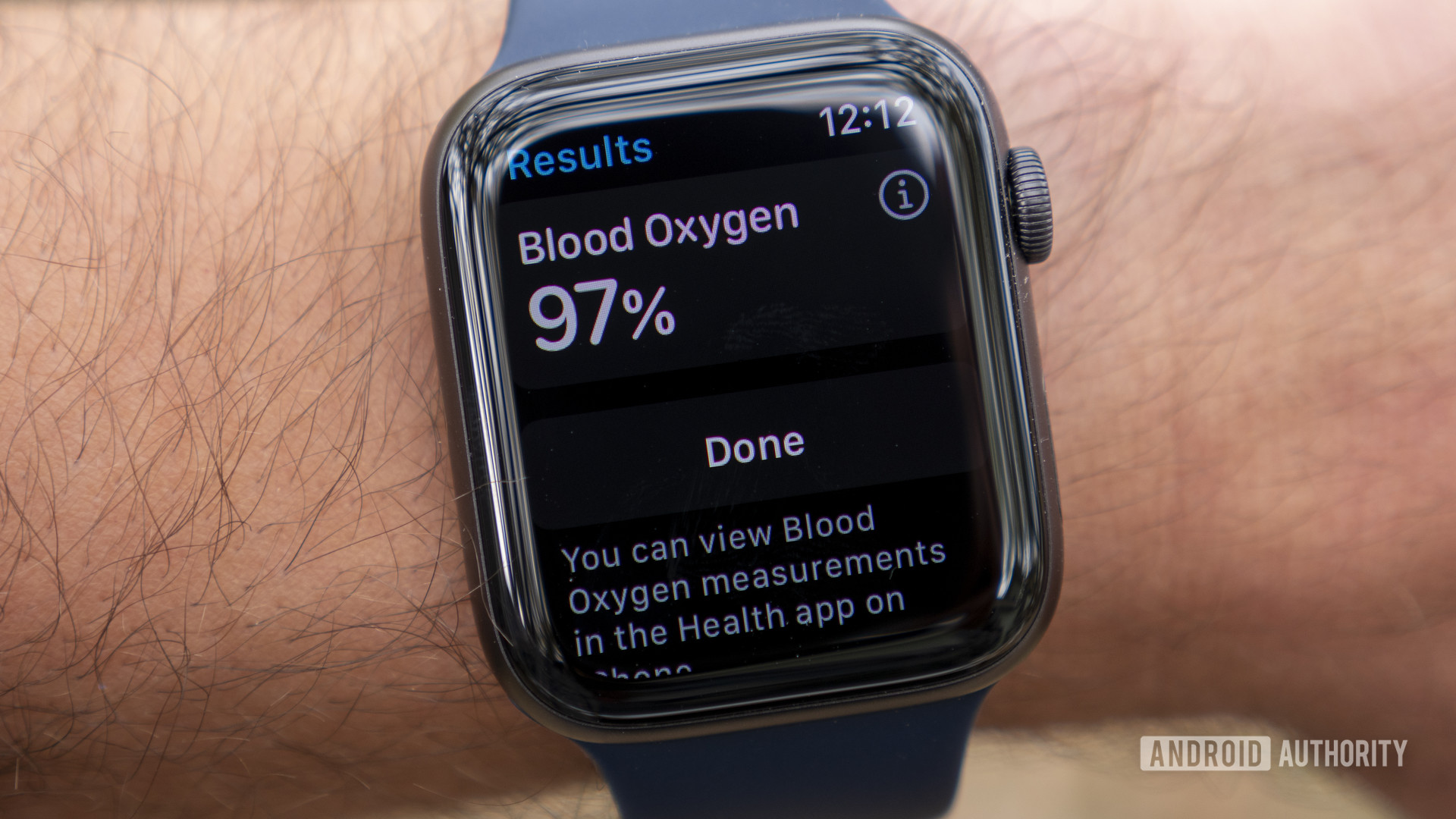 Apple Watch Series 6, kullanıcının kanındaki oksijen sonuçlarını gösterir.