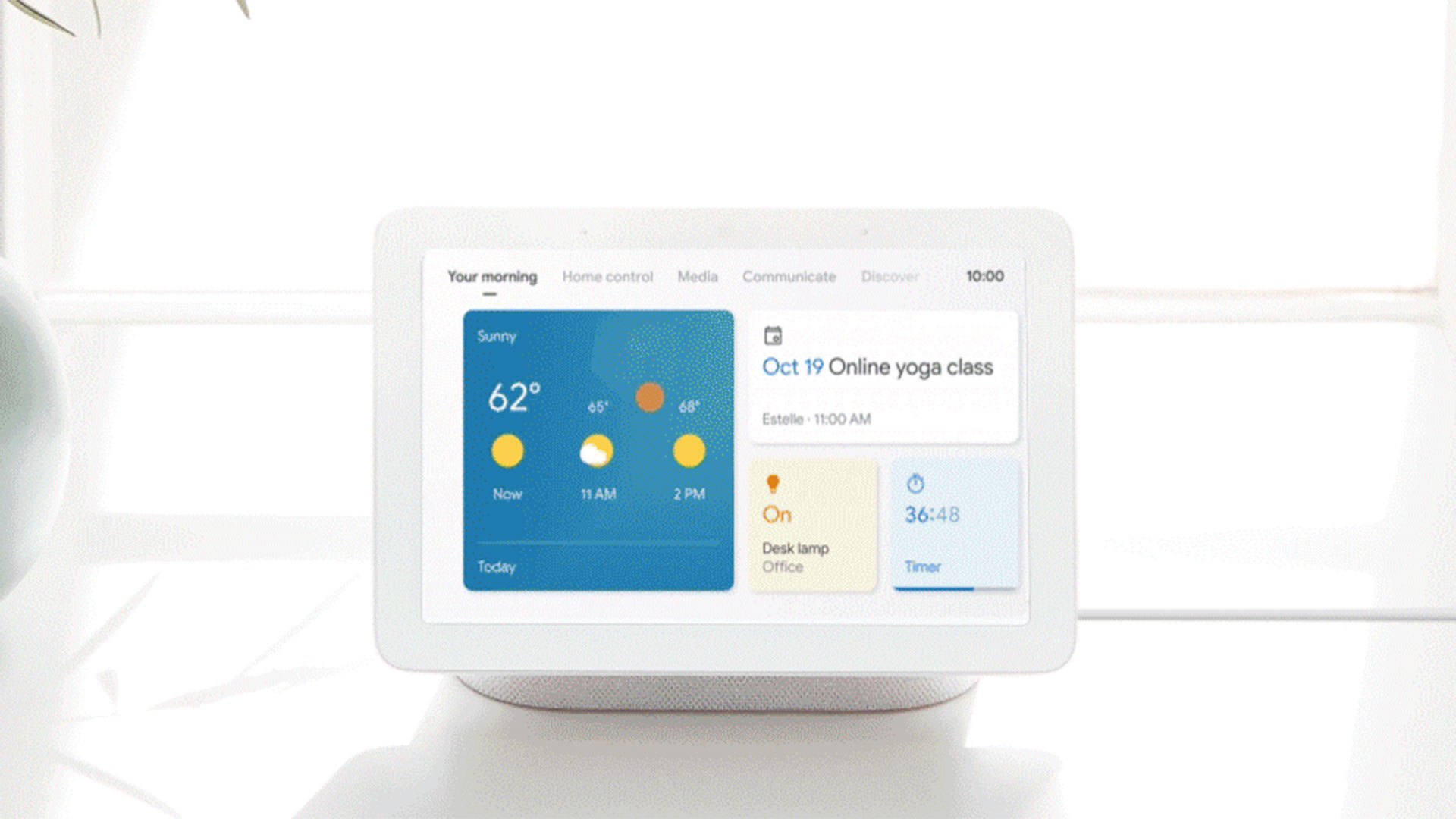 google nest hub max smart display interface update