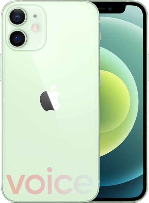 iPhone 12 mini green Evan Blass