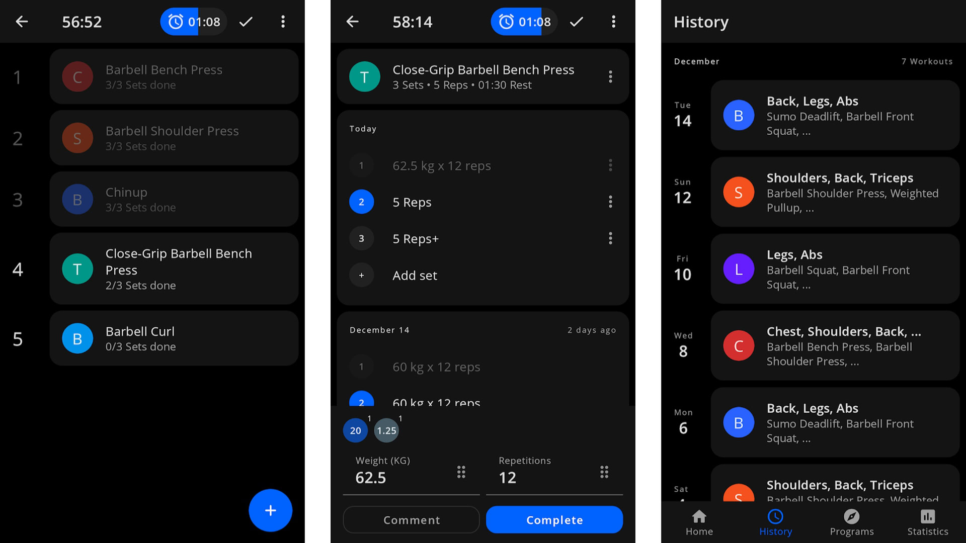 progression workout tracker 1