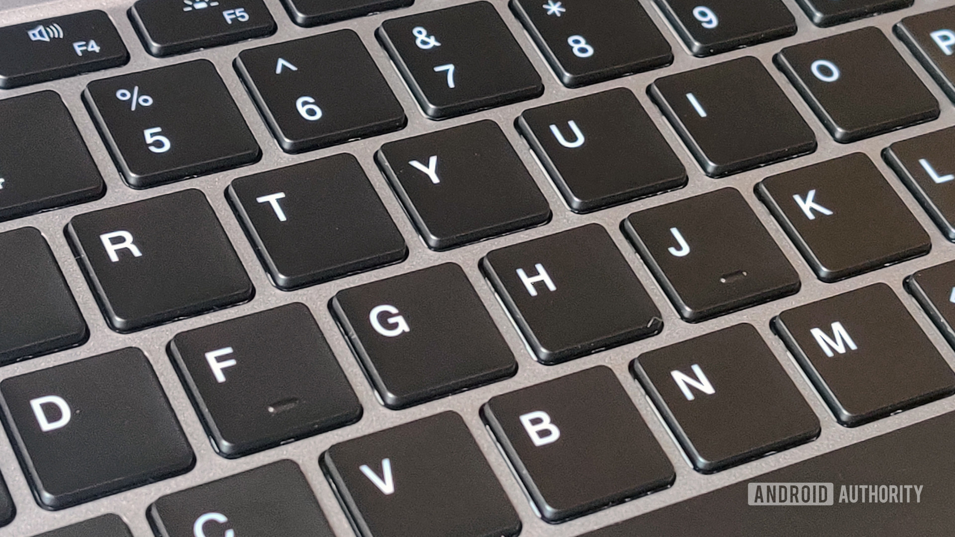 NexDock Touch Review Keyboard Closeup