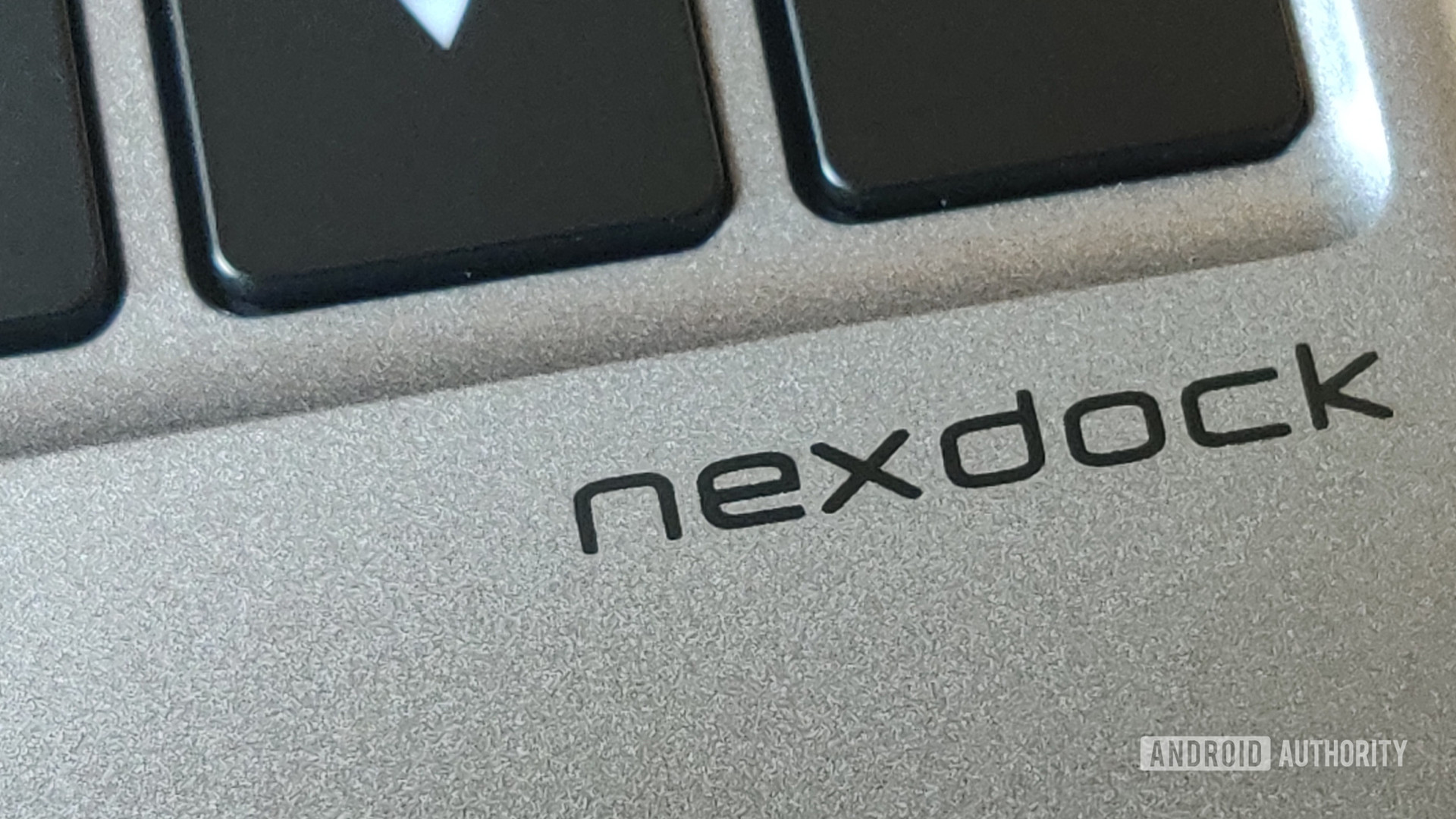 NexDock Touch Review NexDock Logo Closeup
