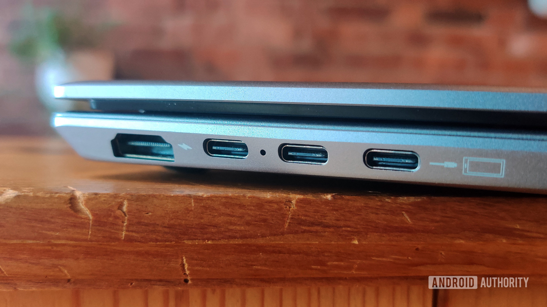 NexDock Touch Review Ports on Left Side