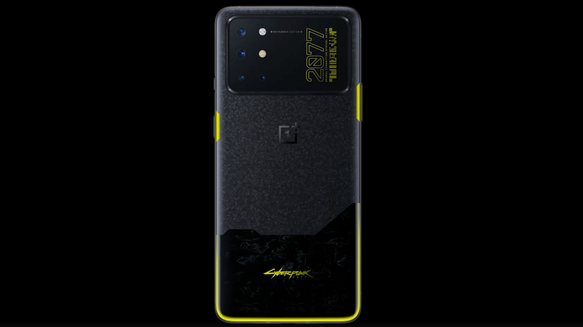 OnePlus 8T Cyberpunk 2077 Limited Edition Official Image