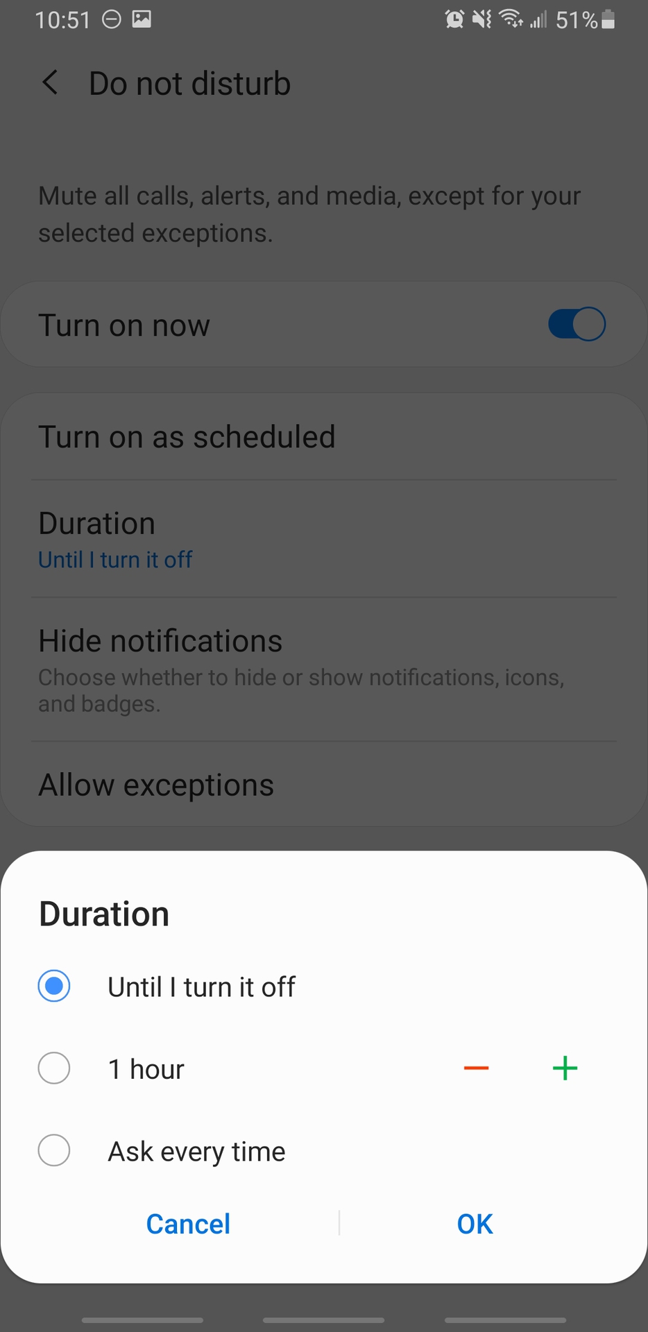 android do not disturb mode 3