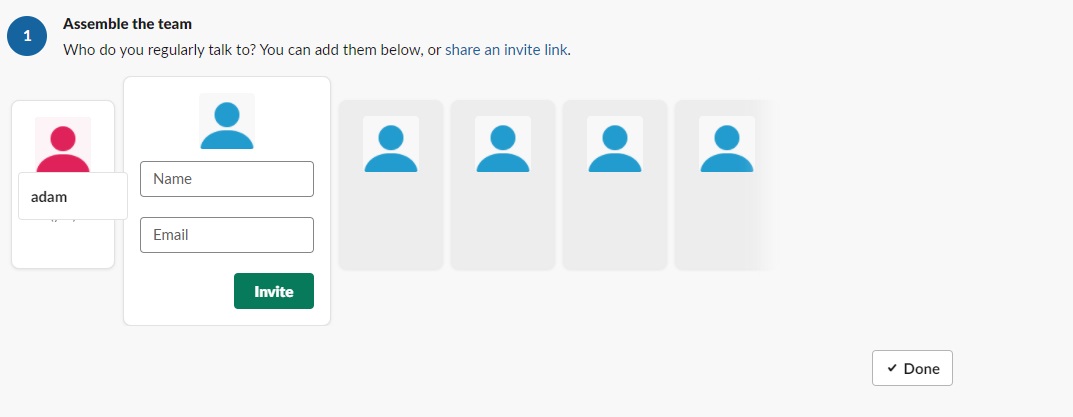 Slack add team members