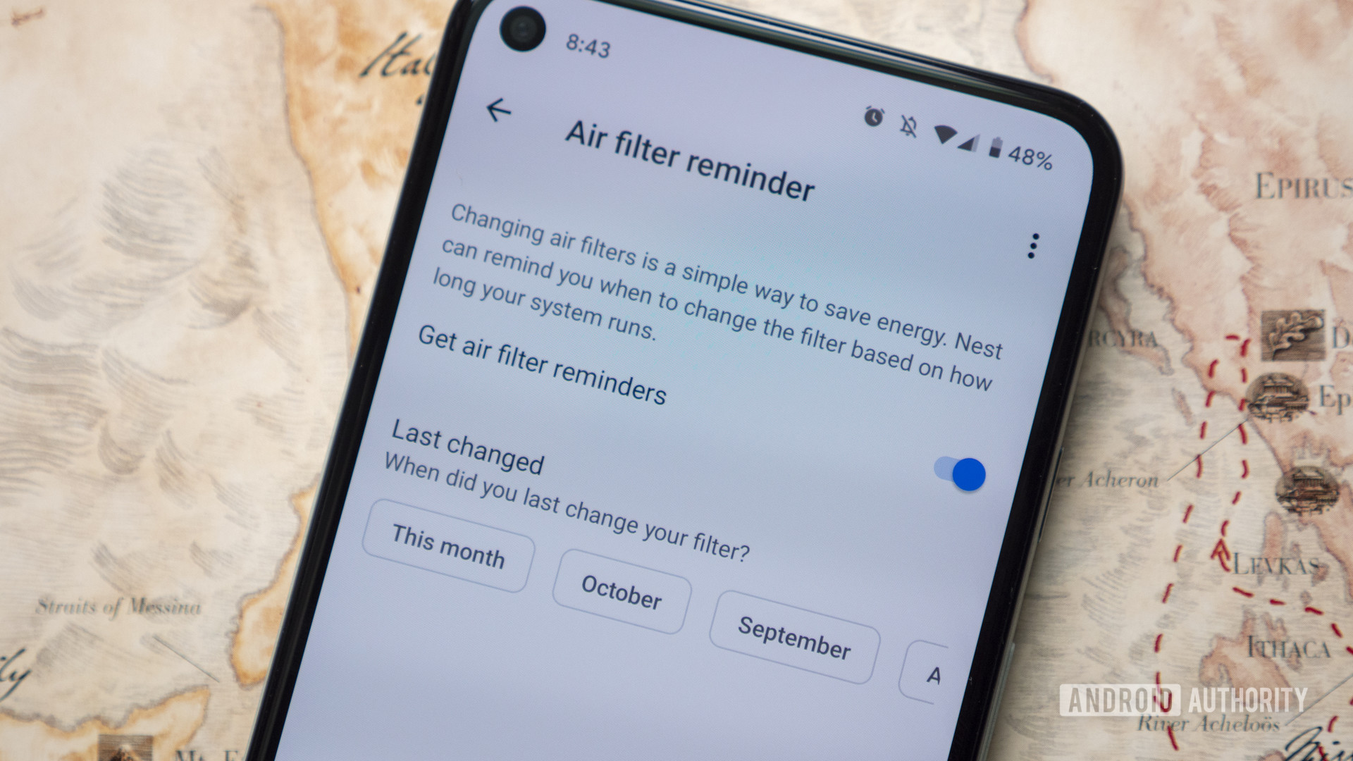 google nest thermostat review google home app hvac reminders filter changes