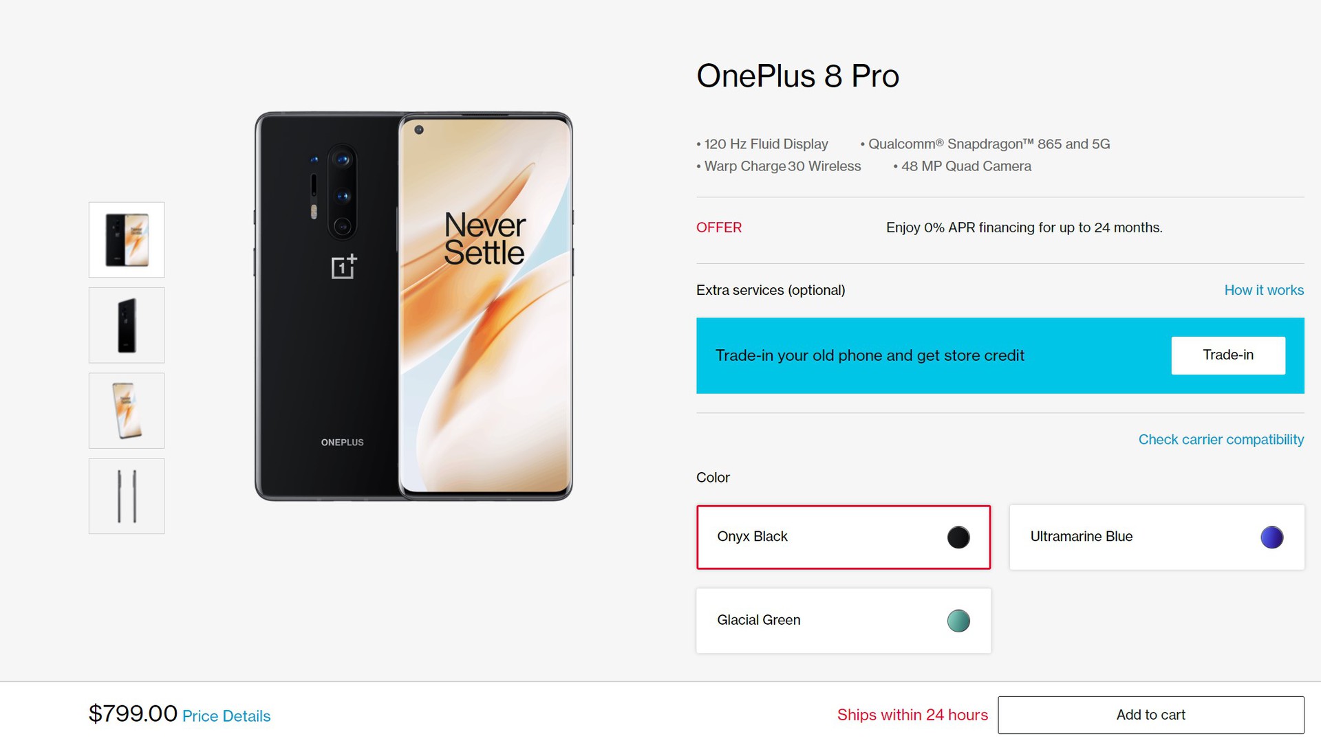 oneplus 8 pro bf deal