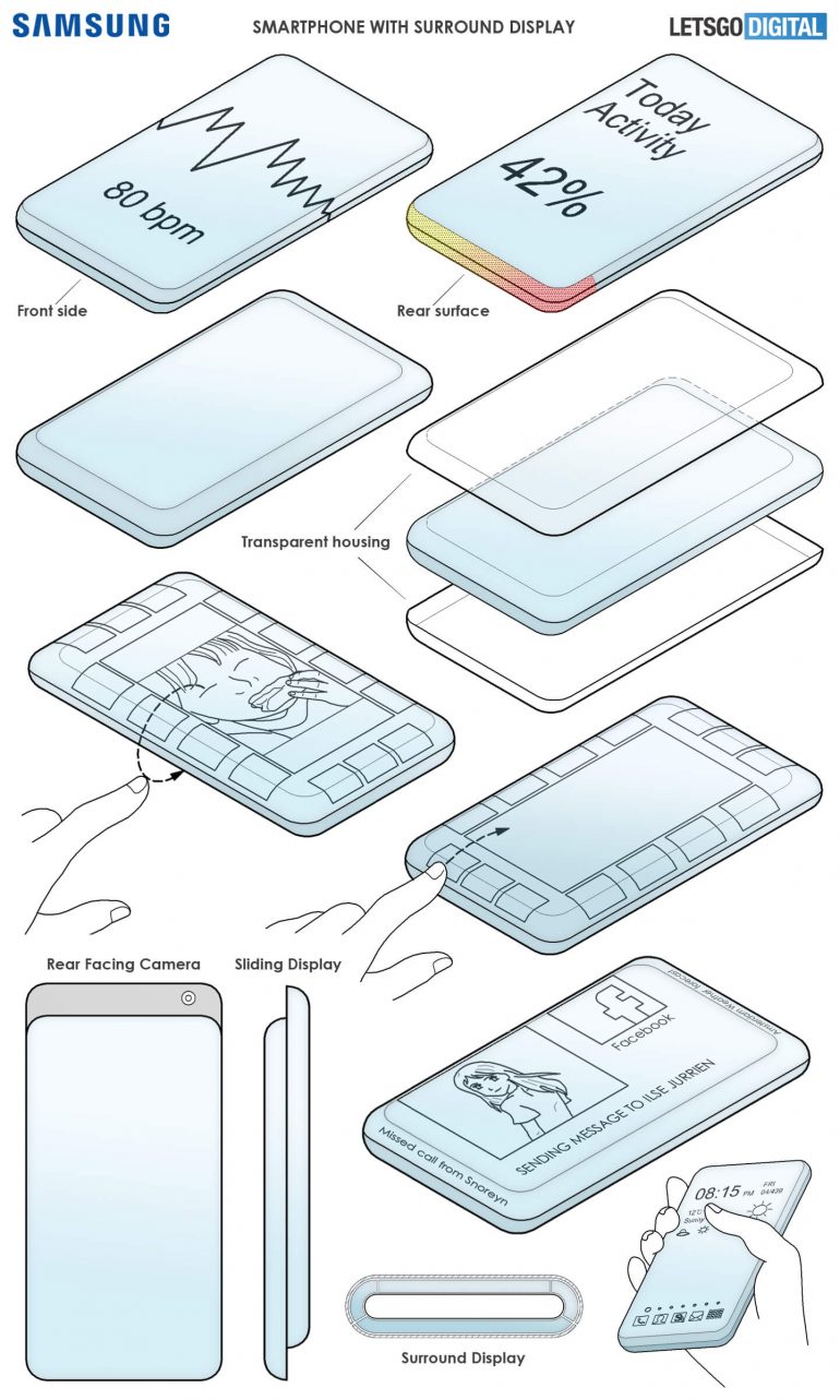 samsung sliding phone design 1