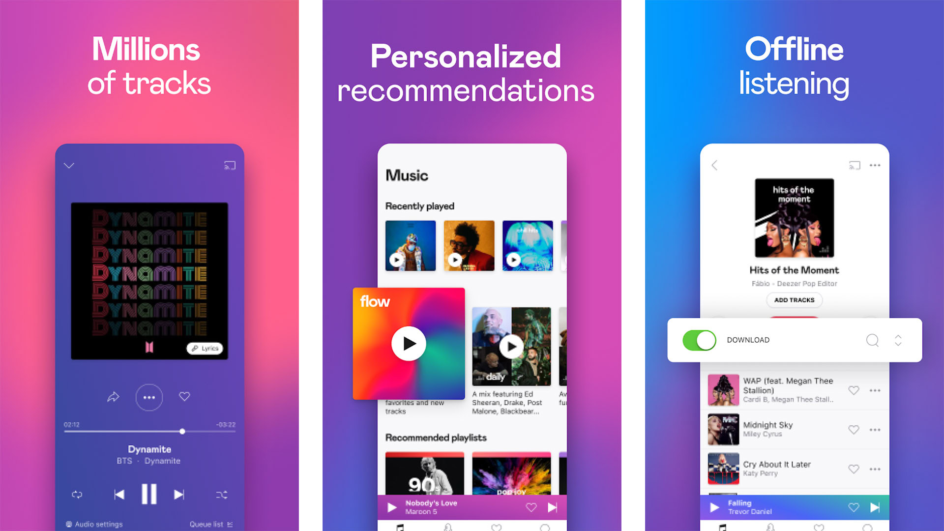 Deezer Music Player screenshot 2021