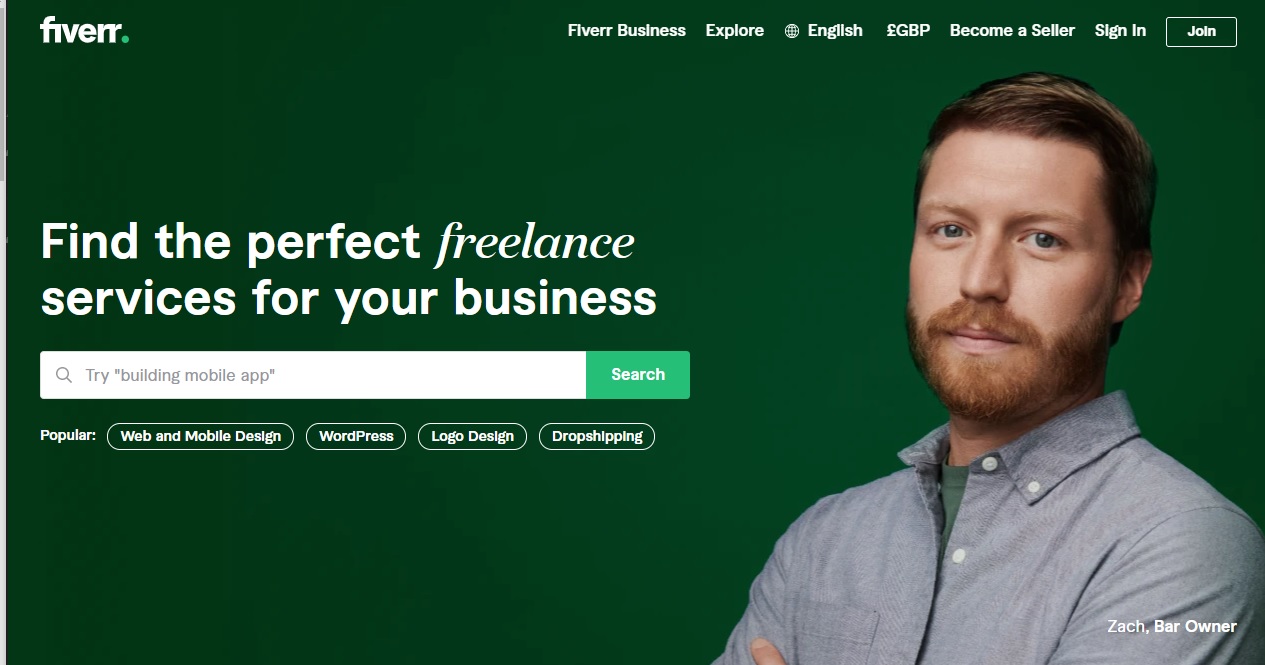 Find the Perfect Freelancer Fiverr