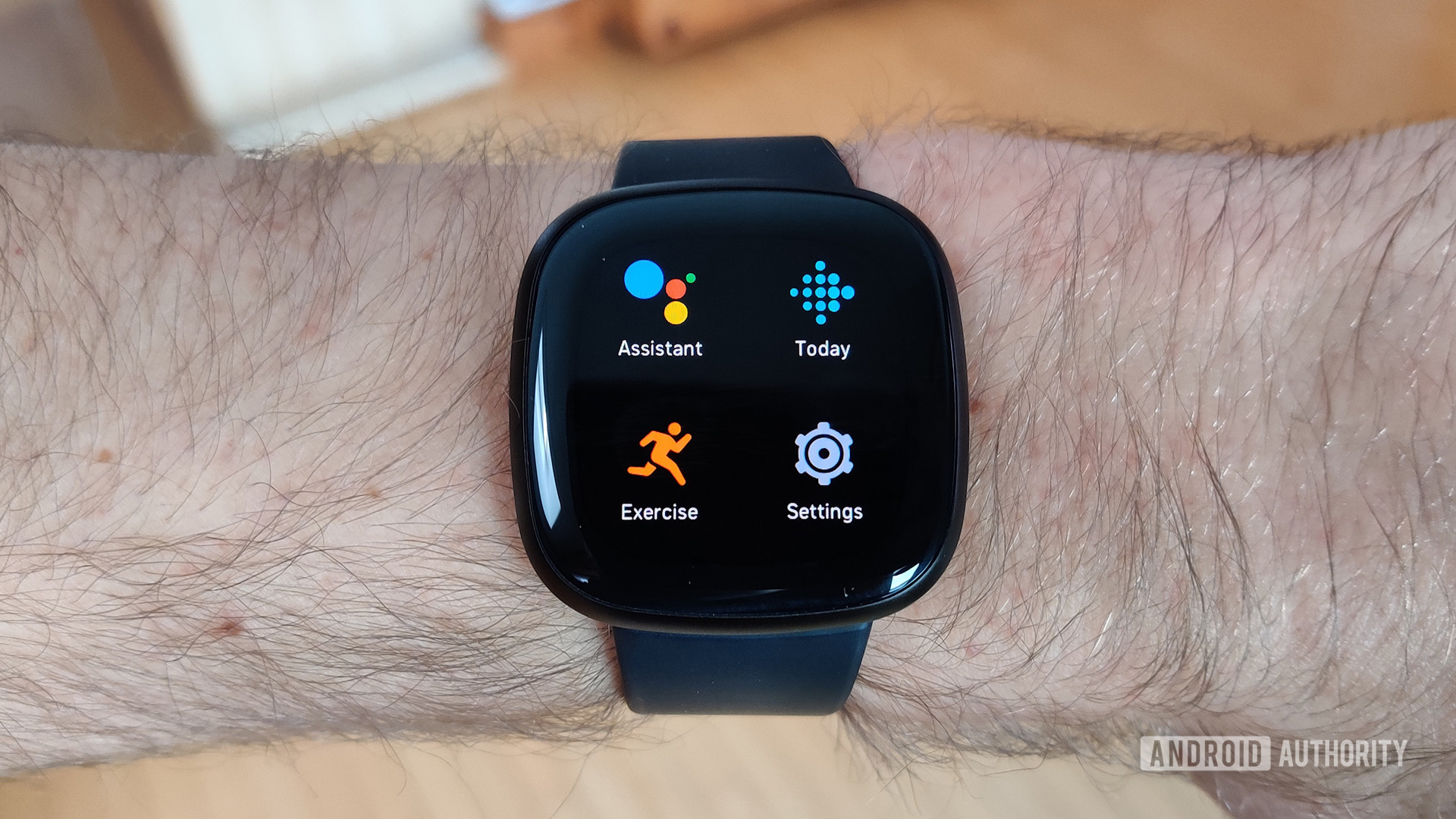 Aplicación de revisión de Fitbit Versa 3