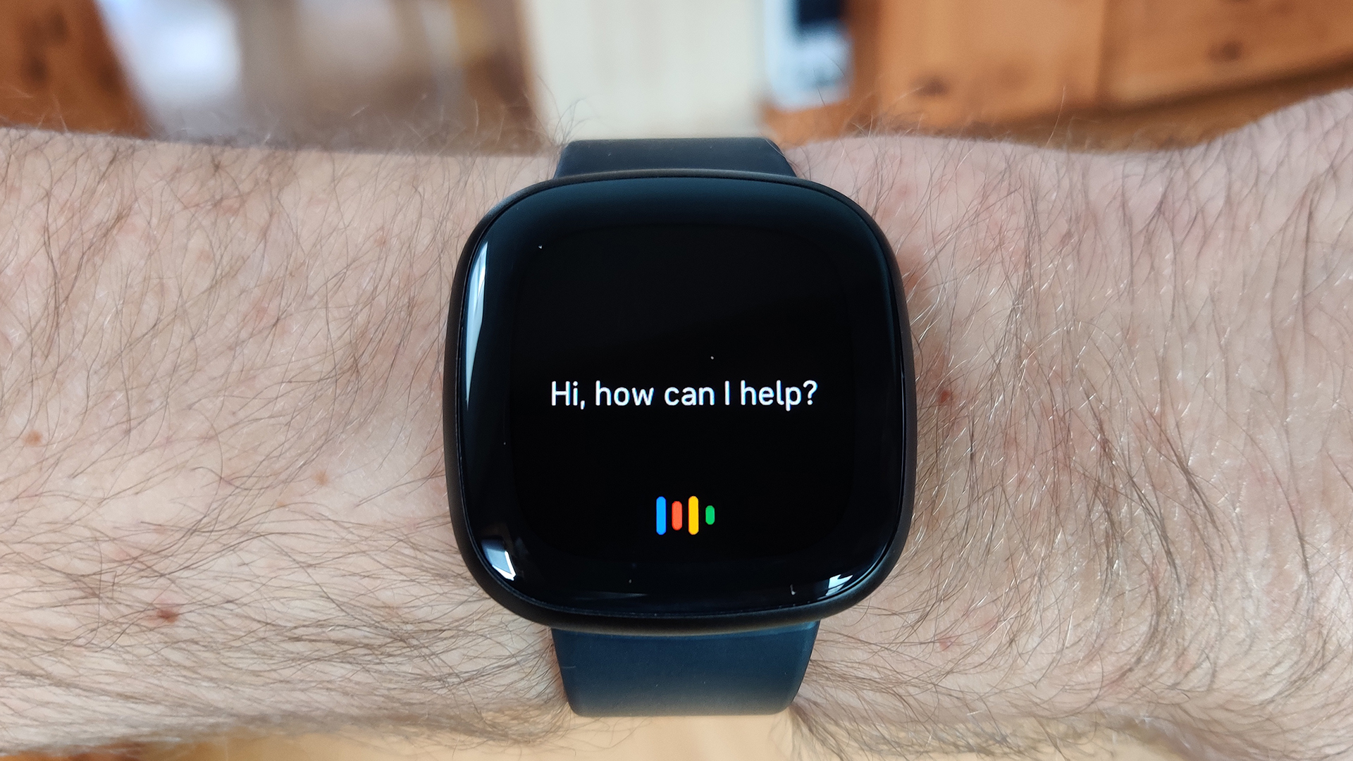 Revisión del asistente de solicitud de Google Fitbit Versa 3