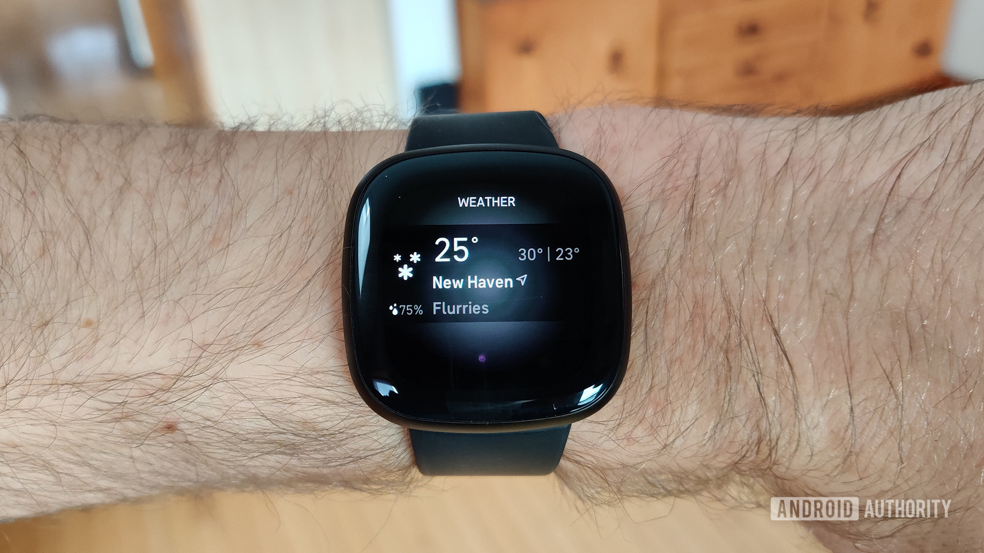 Fitbit Versa 3 İnceleme Hava Durumu Uygulaması