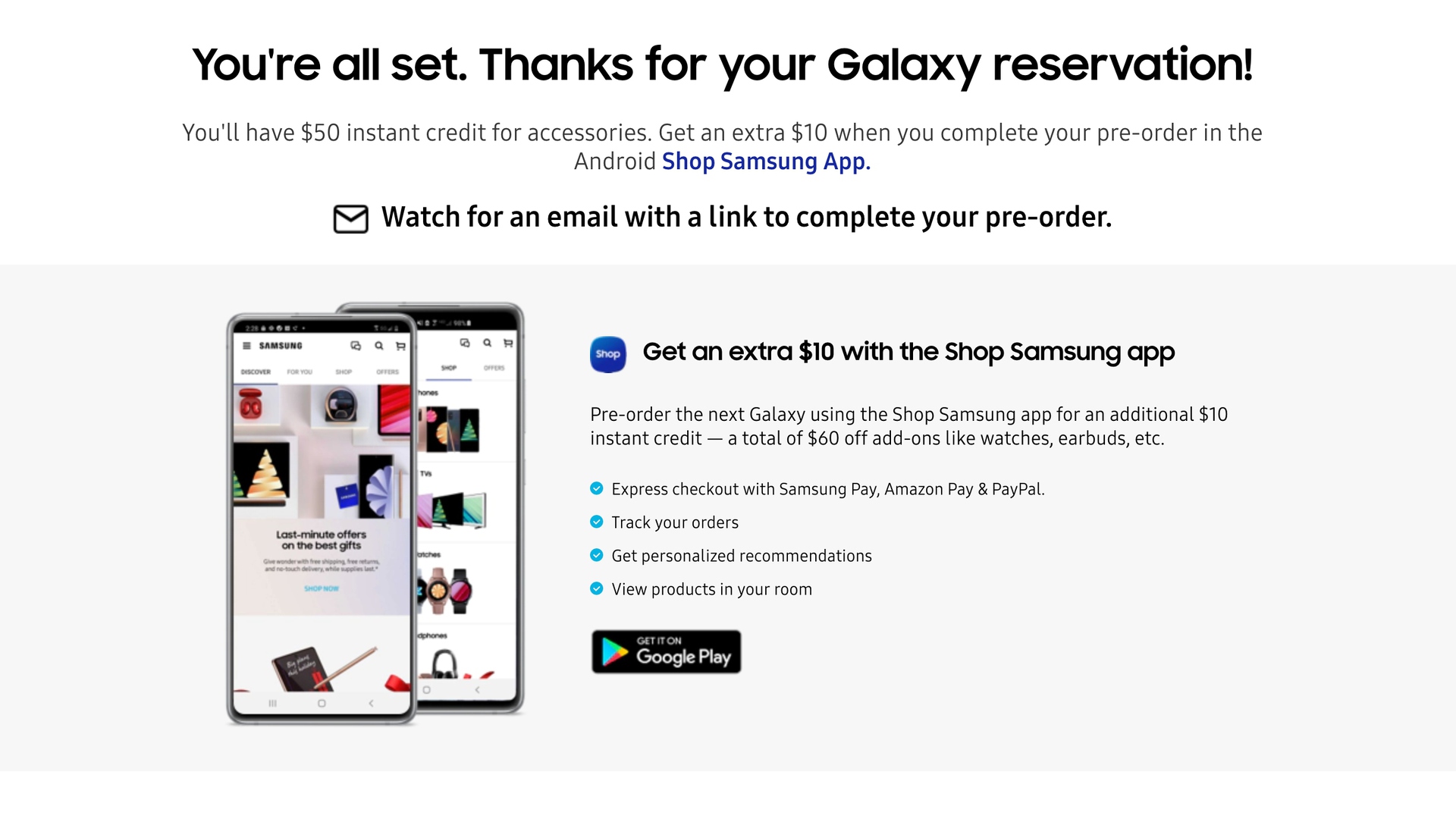 Samsung Galaxy S21 pre order reservations