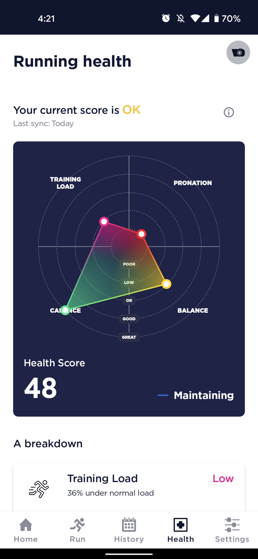 nurvv run review nurvv app running health score