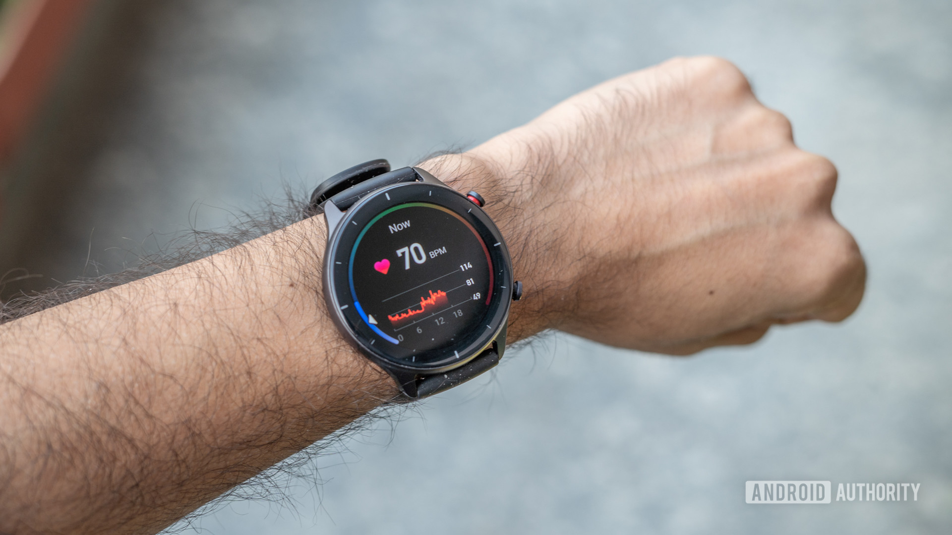 Amazfit GTR 2e heart rate measuring