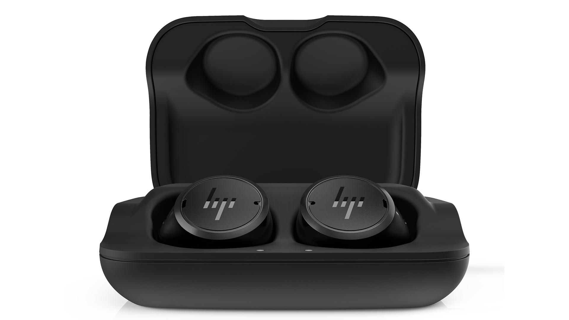 HP Elite Wireless Earbuds Front Inside Case