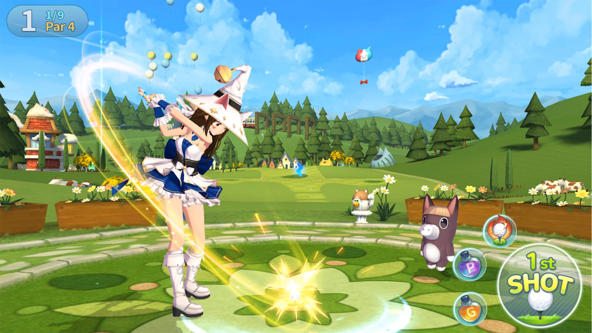 Android apps weekly Birdie Crush Fantasy Golf screenshot