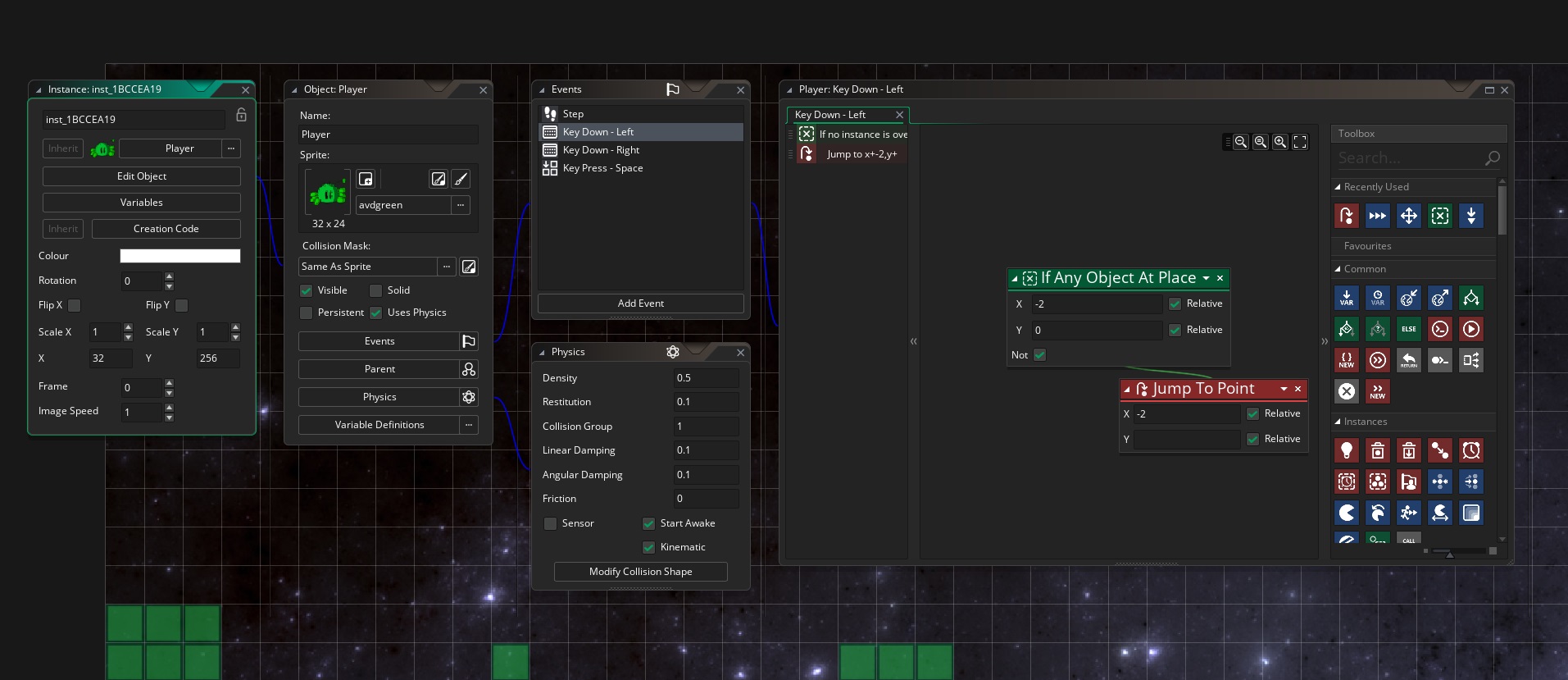 Adding Movement to GameMaker Studio DND