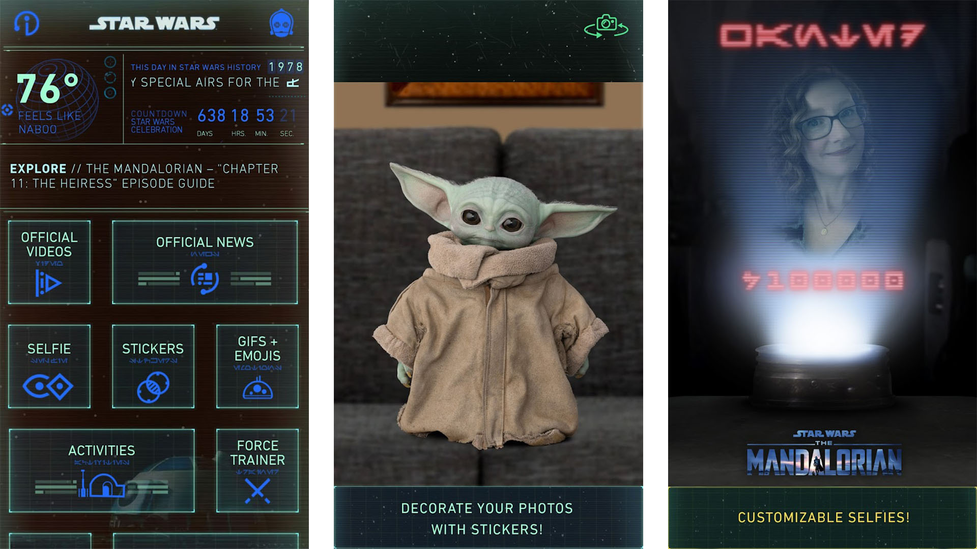 Disney Star Wars screenshot 2022
