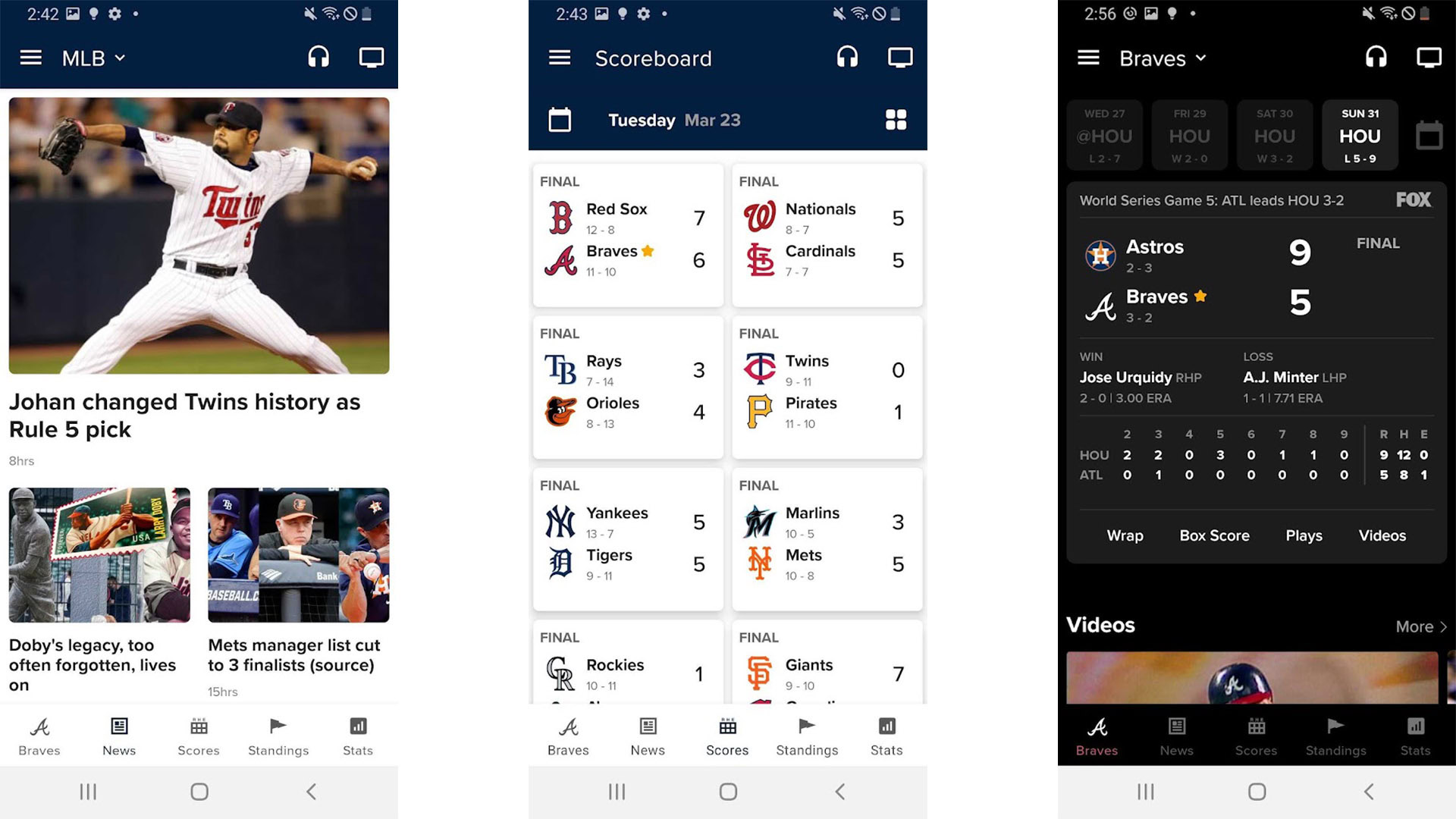 MLB Official App screenshot 2022