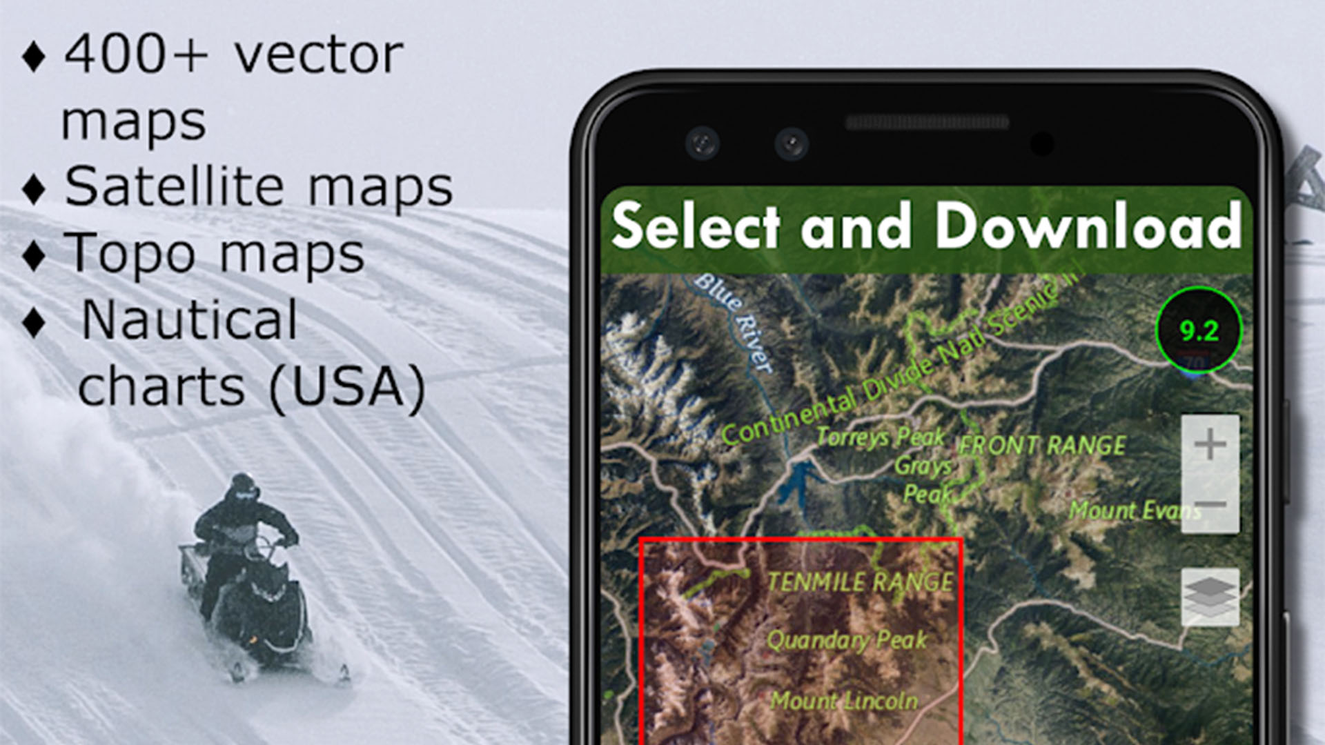 Polaris GPS screenshot 2022