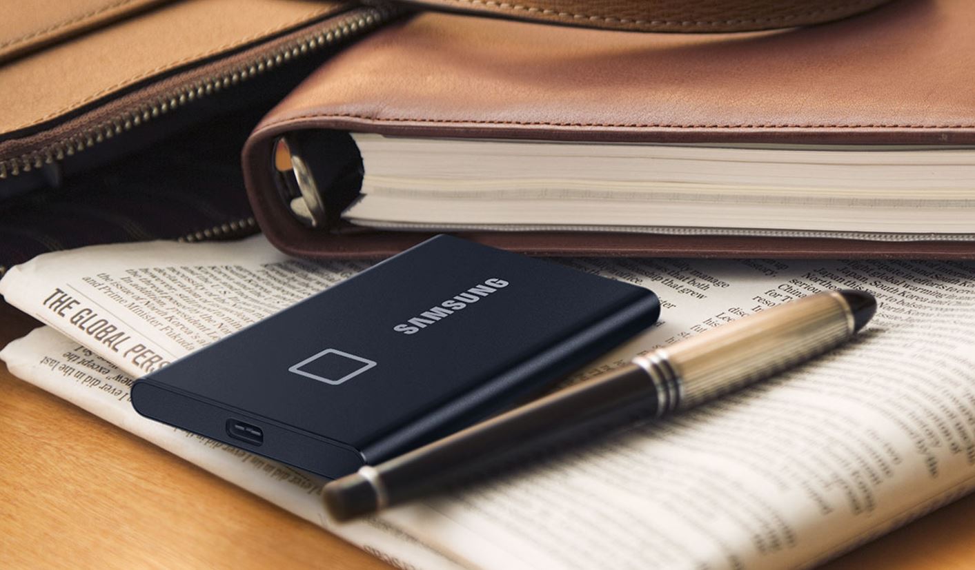 Samsung T7 Touch Portable 500GB SSD External hard drive deals