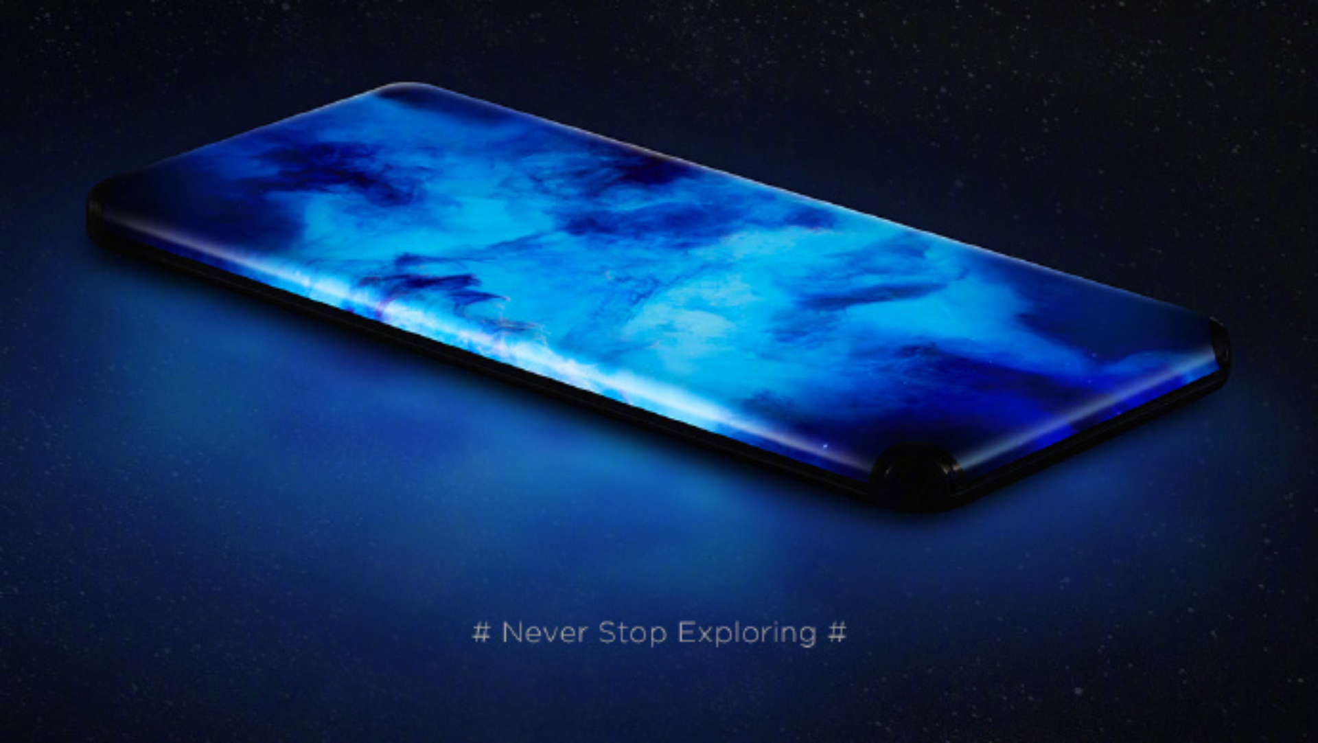 Xiaomi portless concept with four curved waterfall display