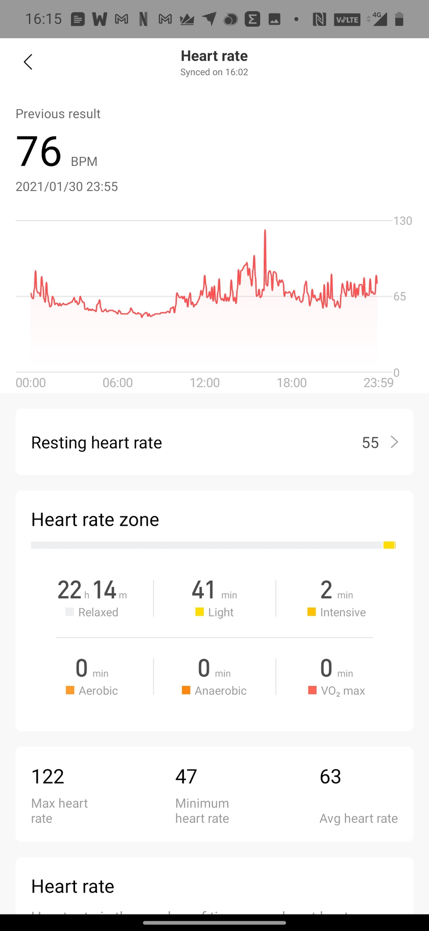 amazfit gtr 2e heart rate